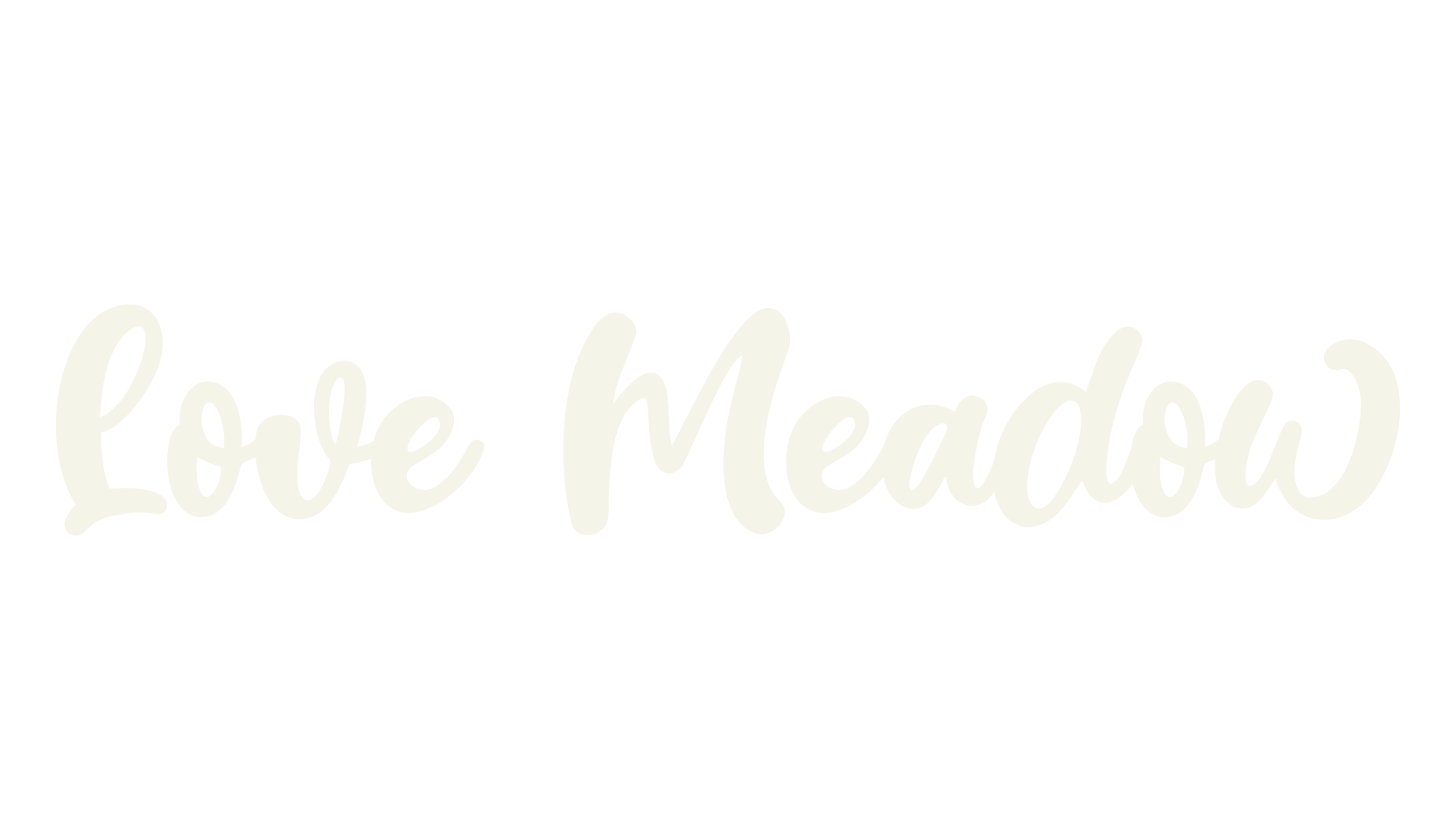 Love Meadow, bold font preview