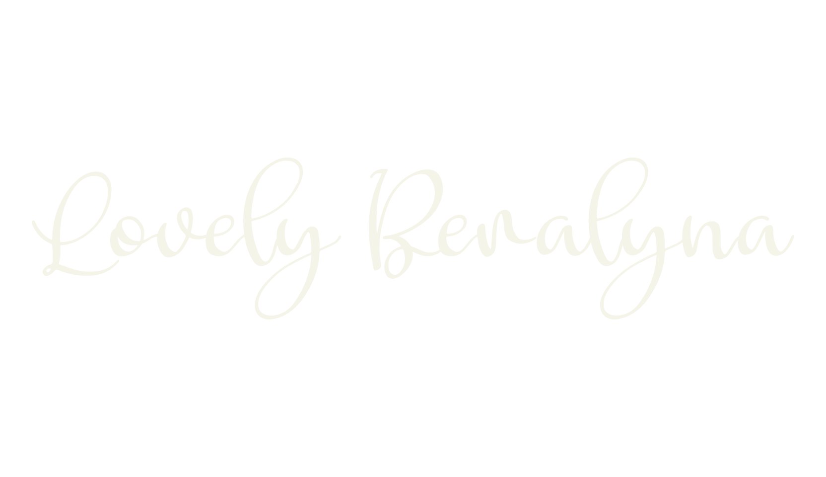 Lovely Beralyna, script font preview
