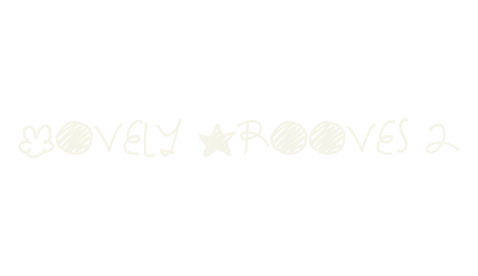 Lovely Grooves 2, handwritten font preview