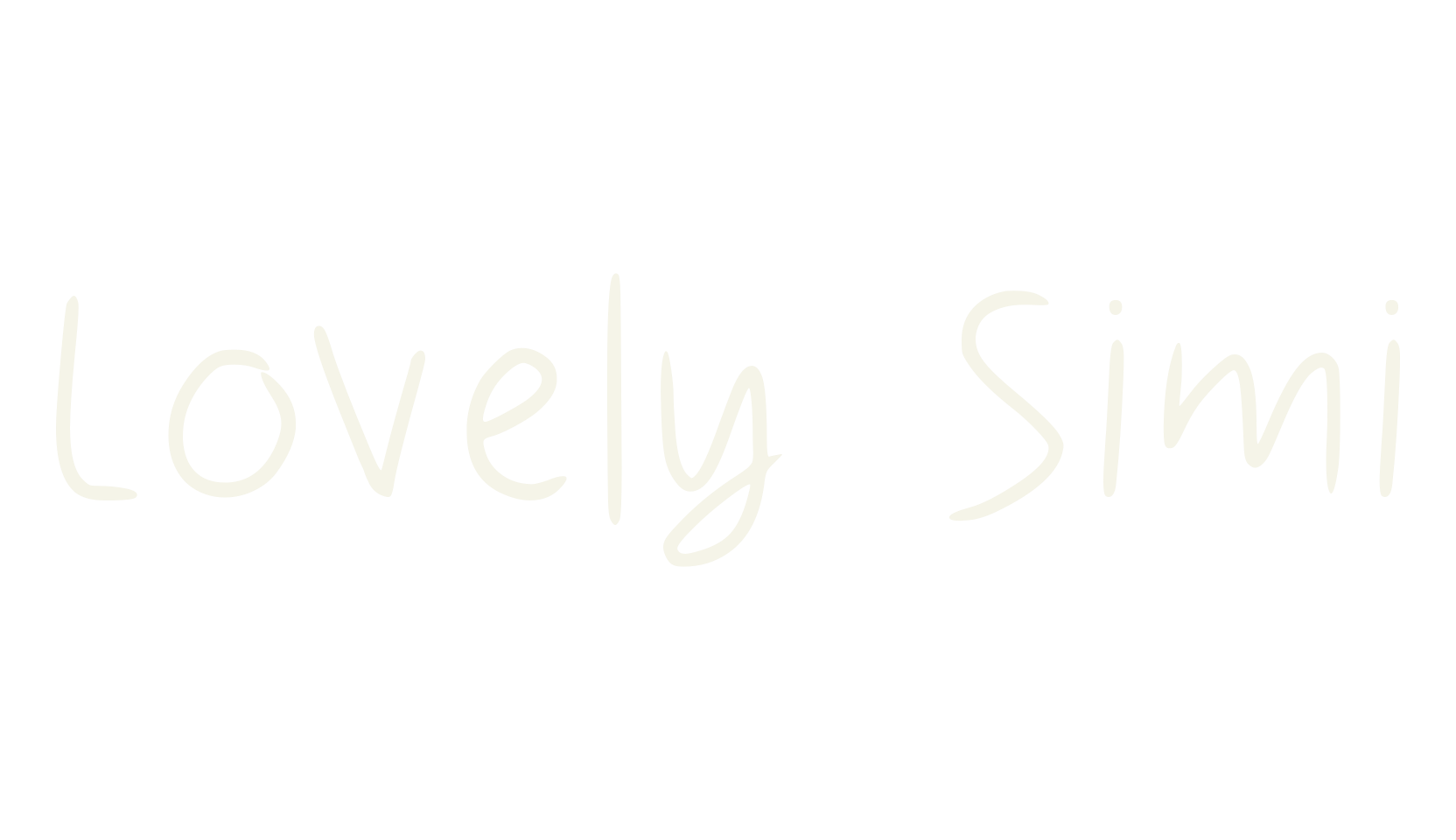 Lovely Simi, cool font preview