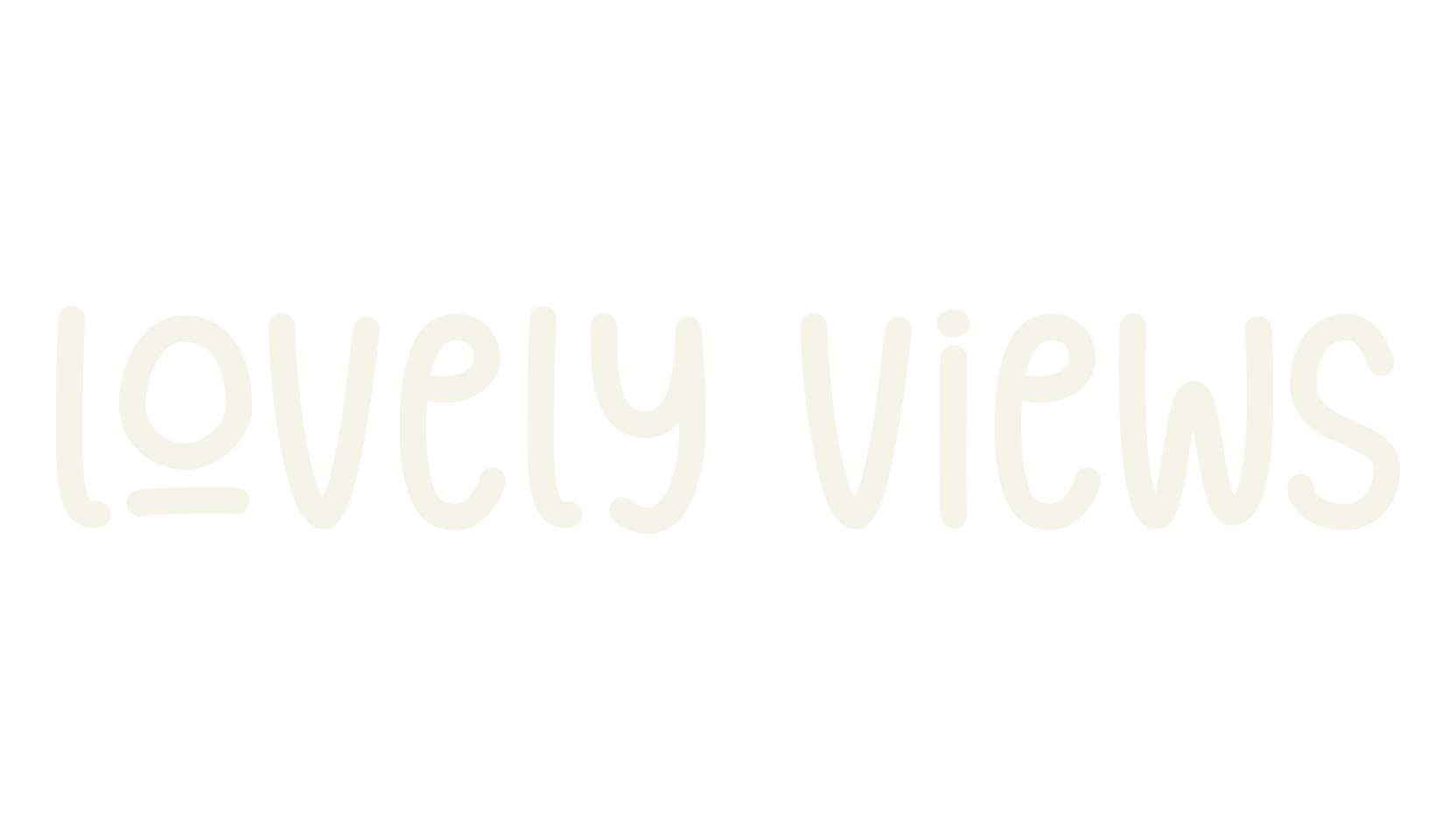 Lovely Views, display market font preview