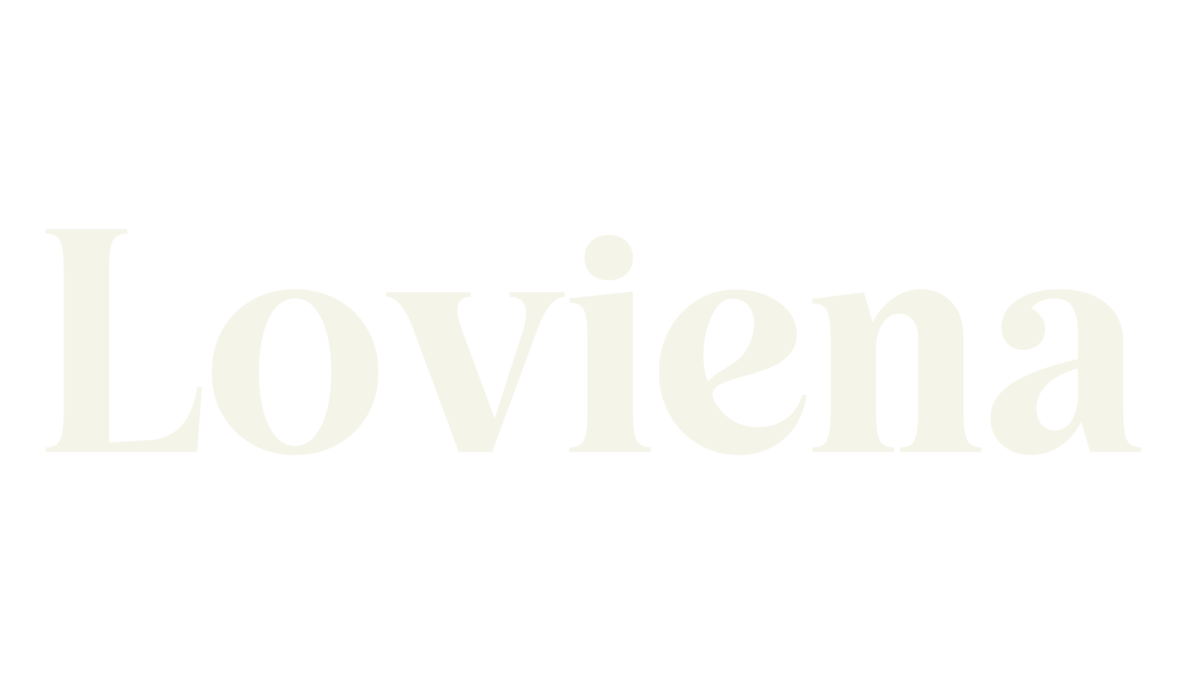 Loviena, cool font preview