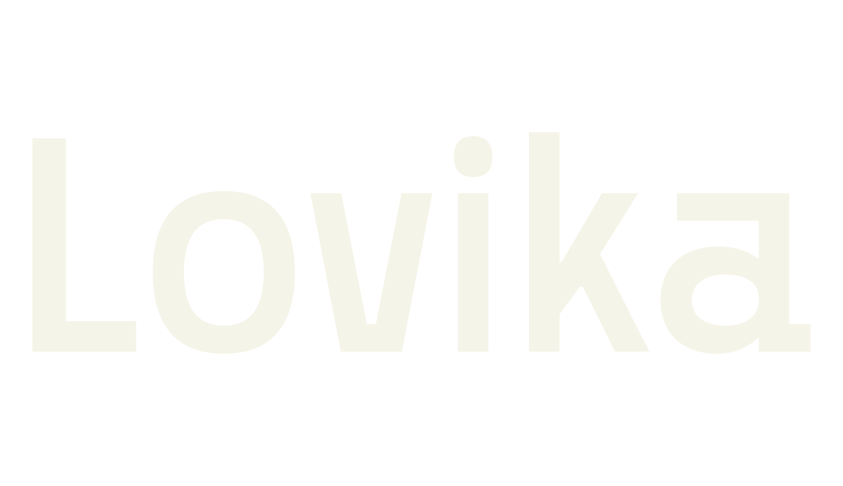 Lovika, clean font preview