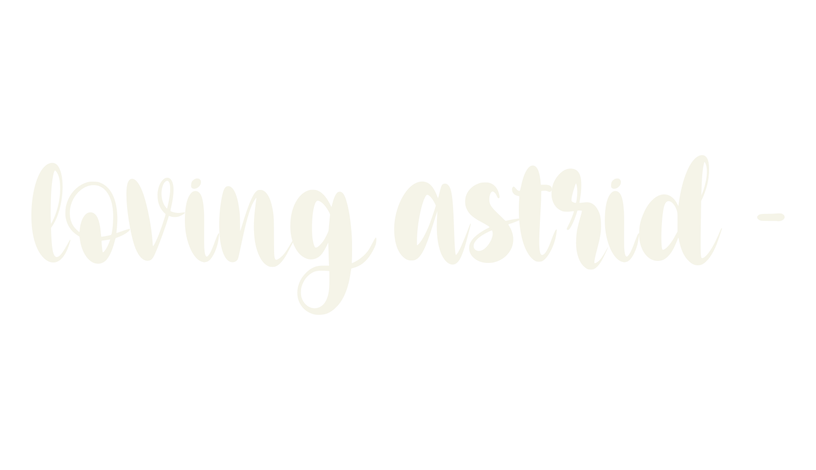 loving astrid -, nice font preview