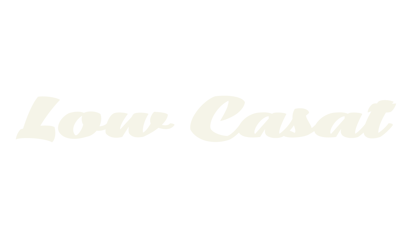 Low Casat, fashion script font preview