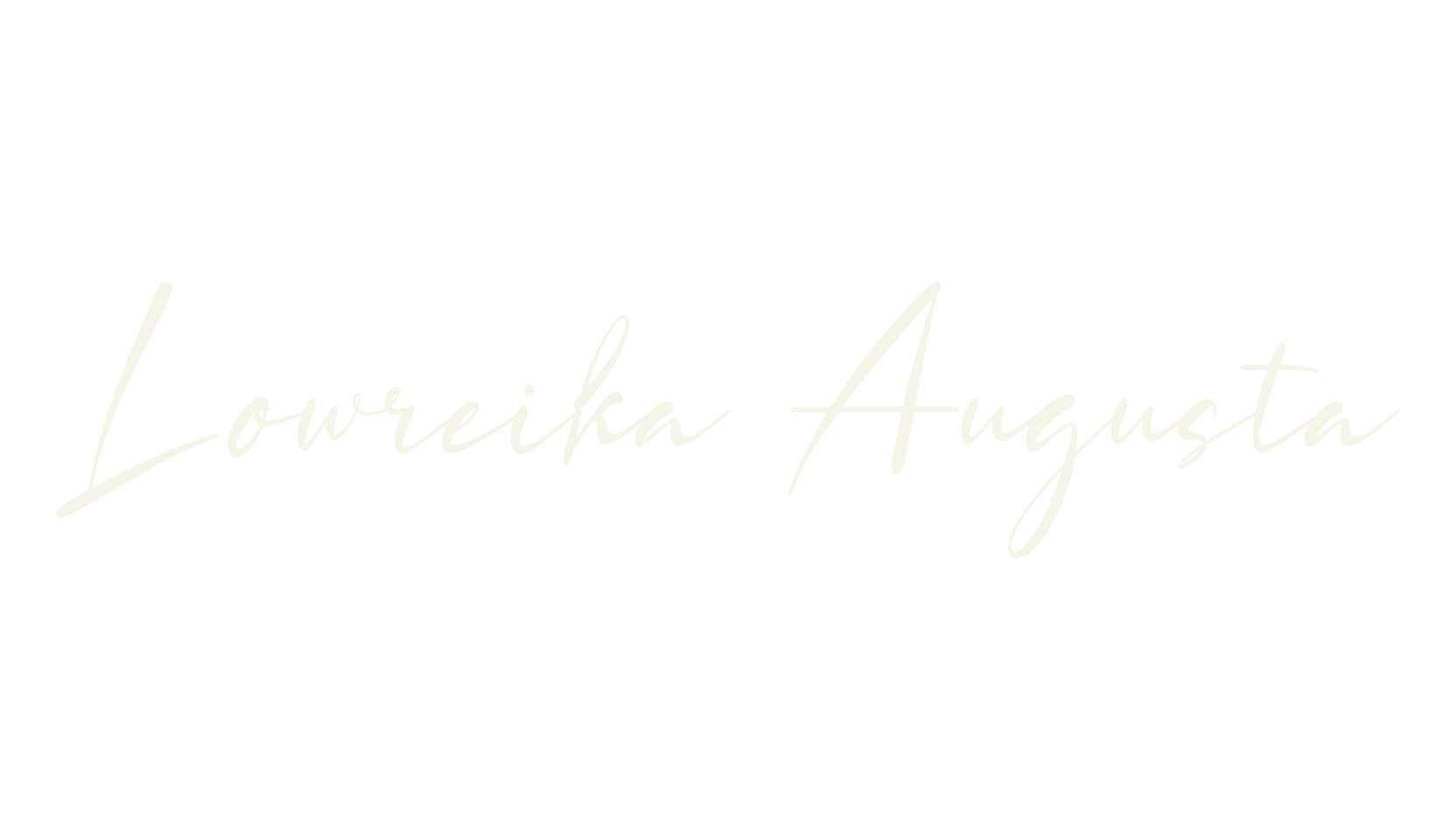 Lowreika Augusta, cursive font preview