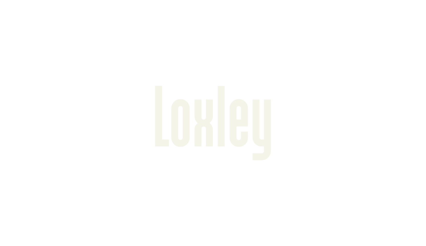 Loxley, sans font preview