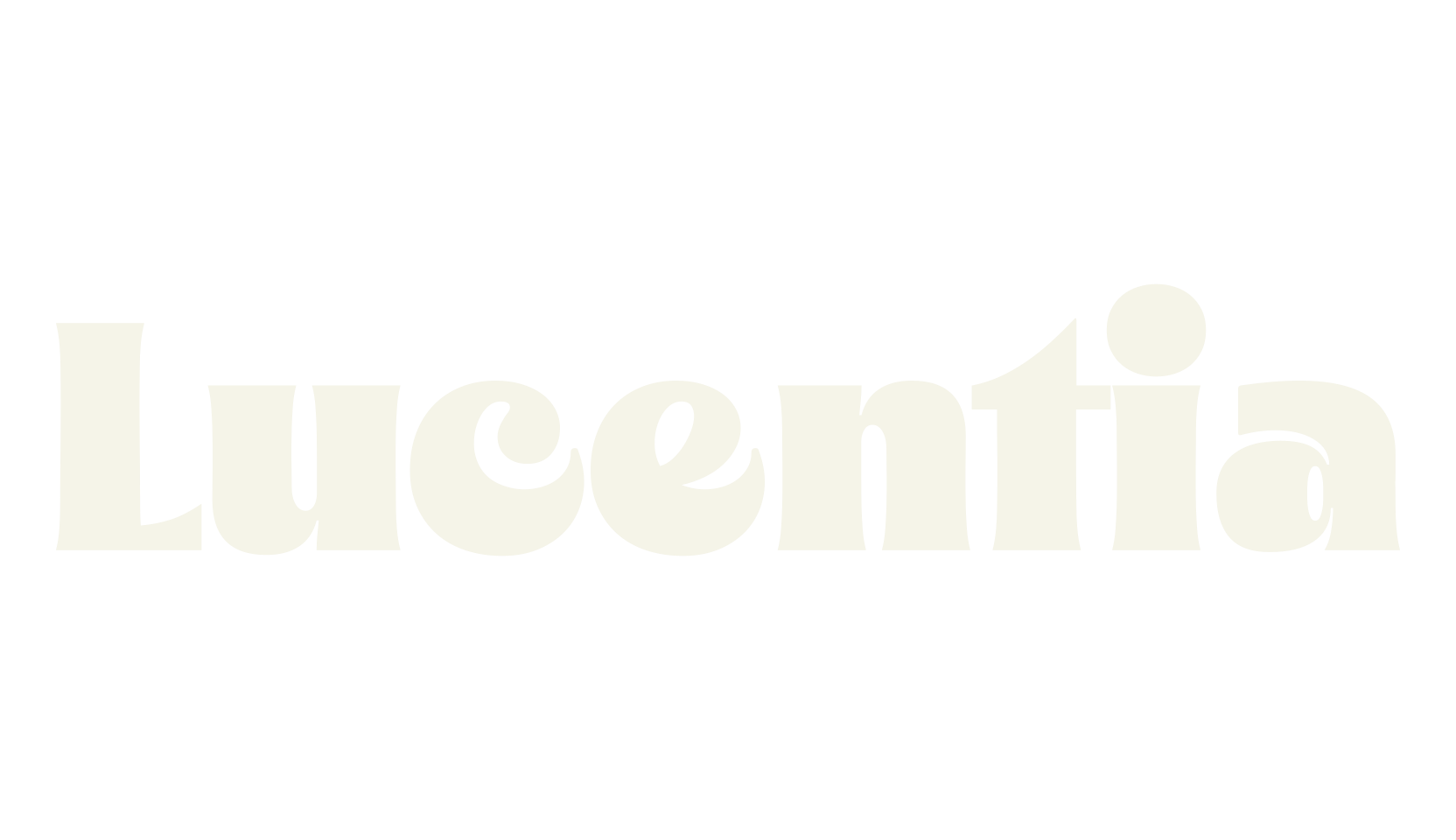 Lucentia, sans serif font preview