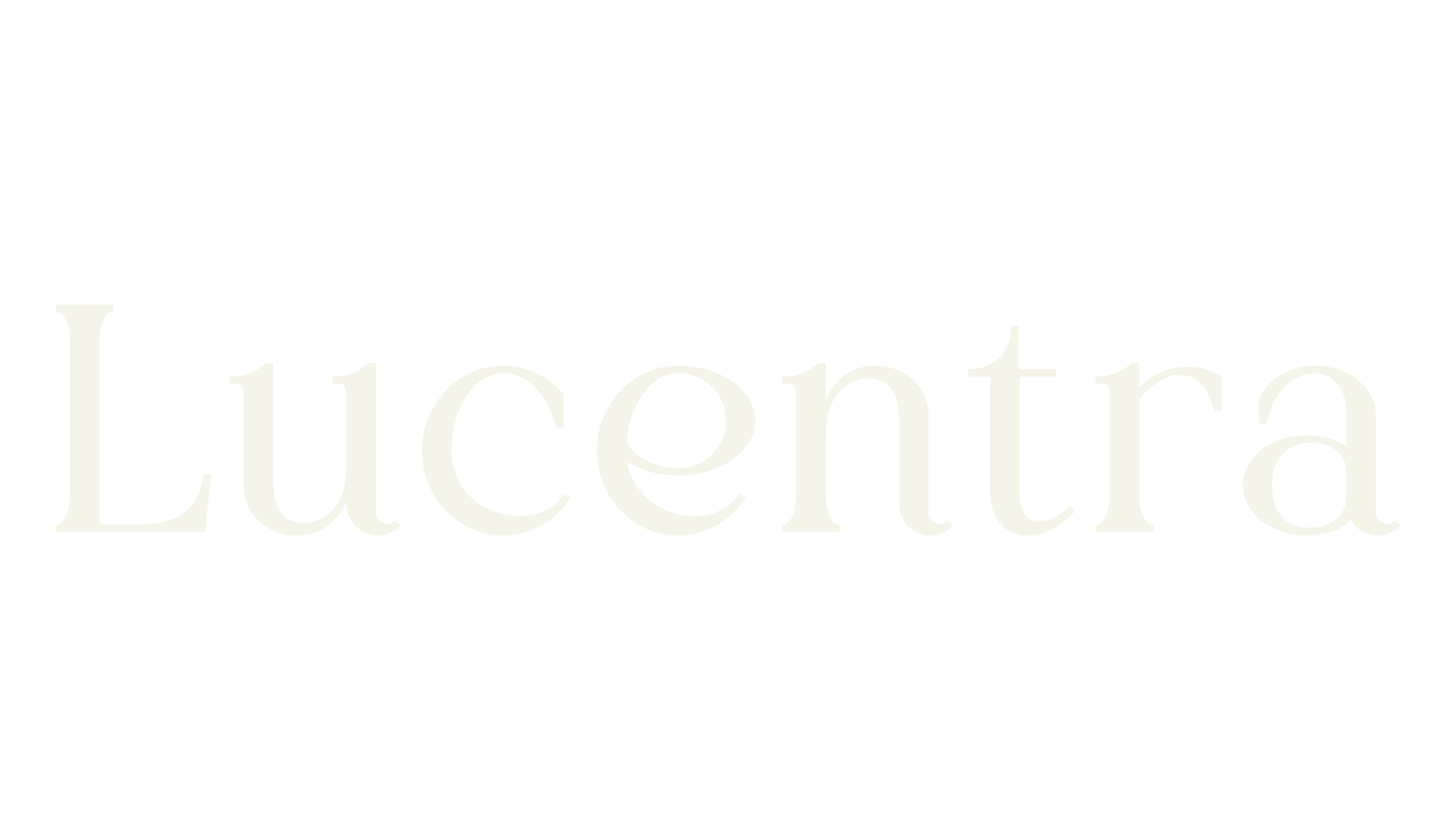 Lucentra, serif font preview