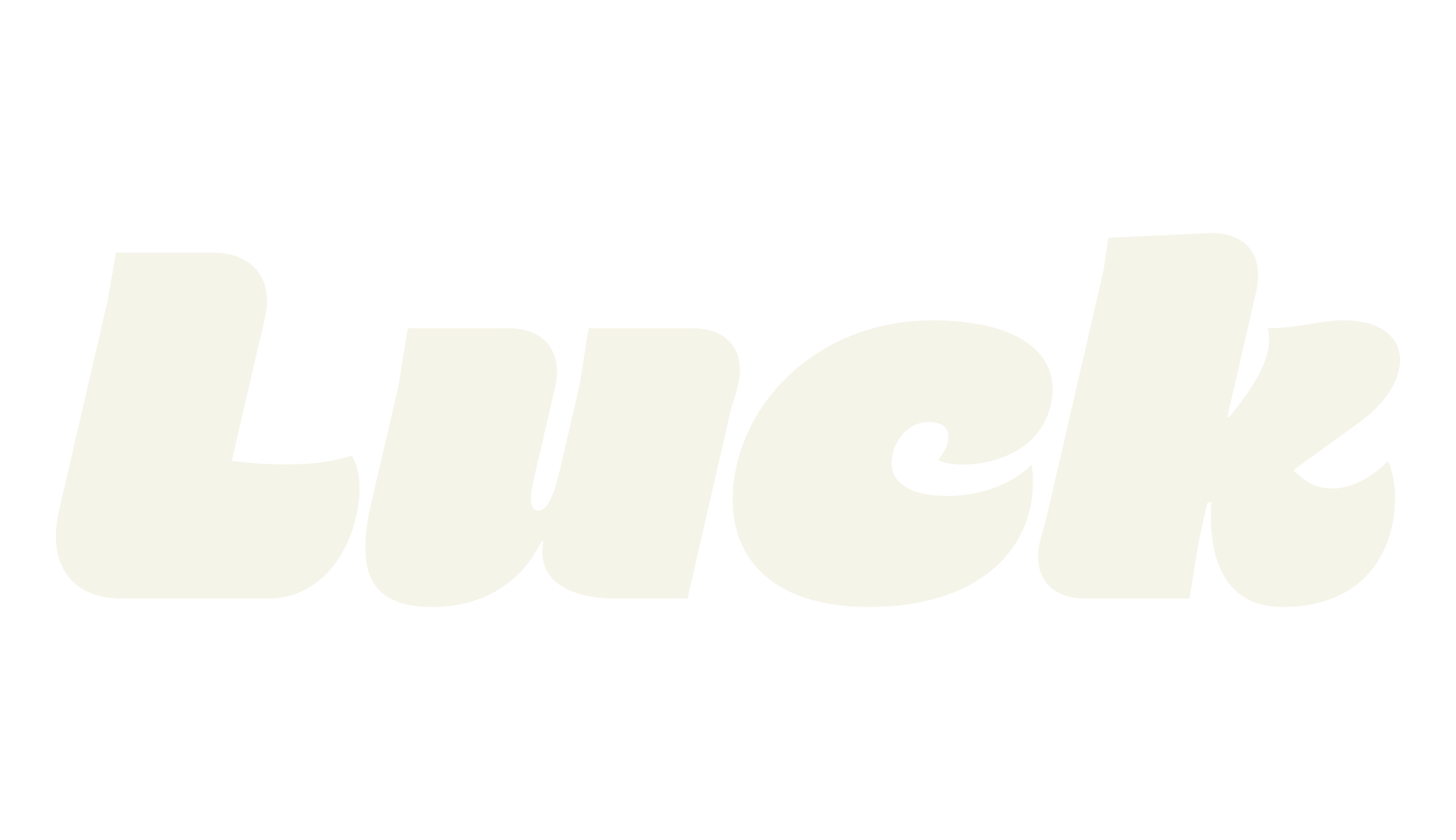 Luck, 1990s font preview