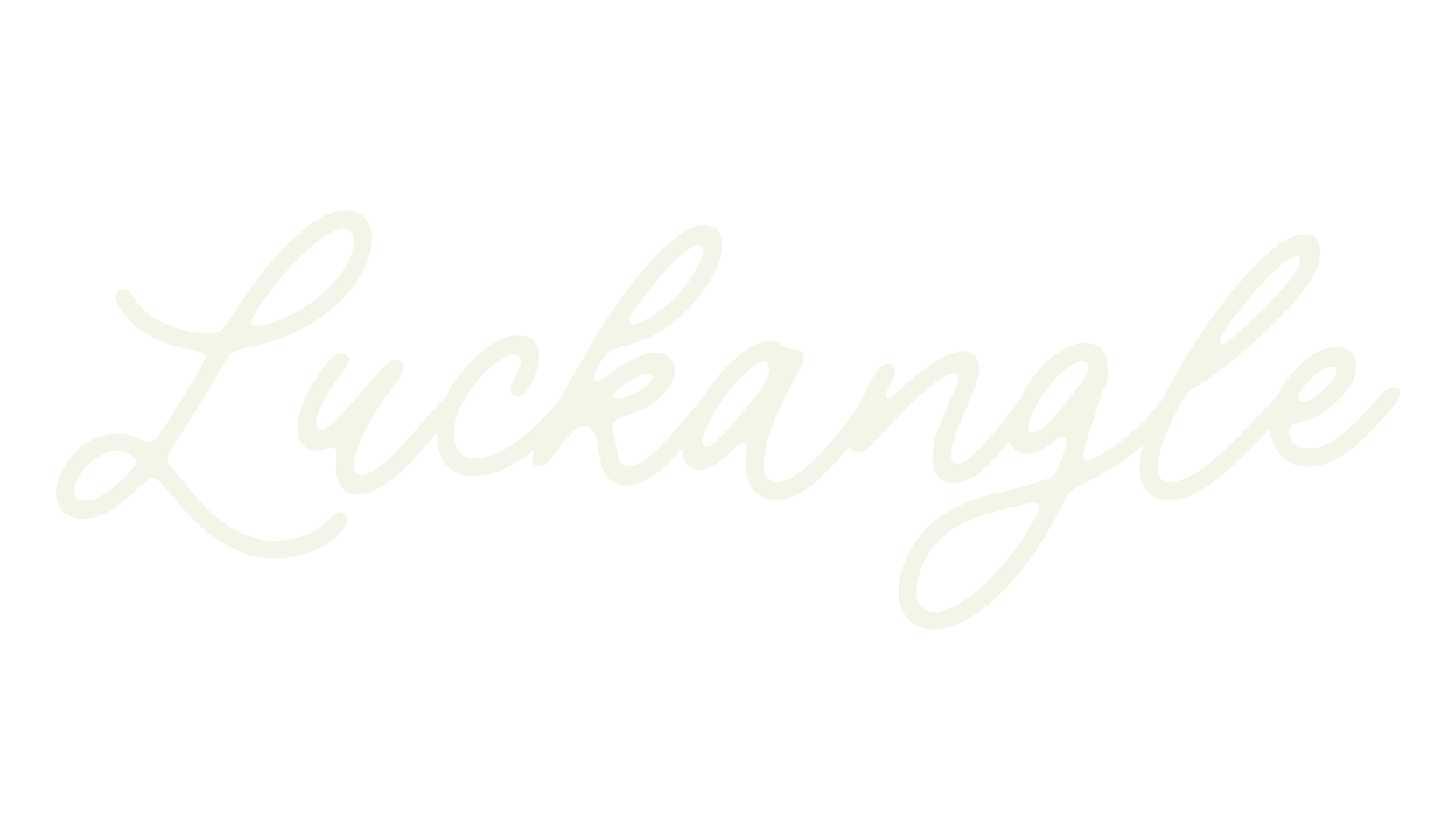Luckangle, fashion script font preview
