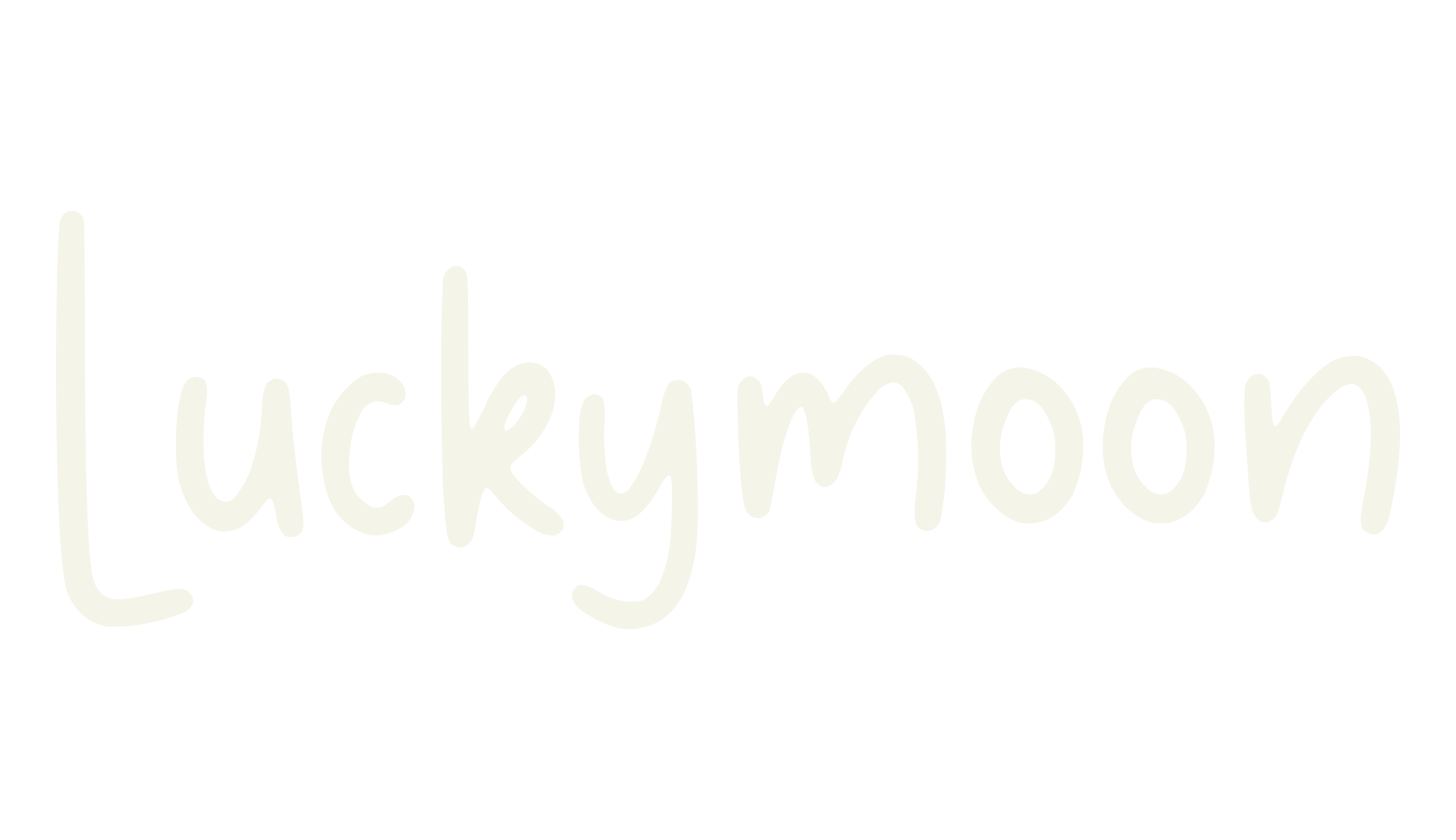 Luckymoon, handwriting font preview