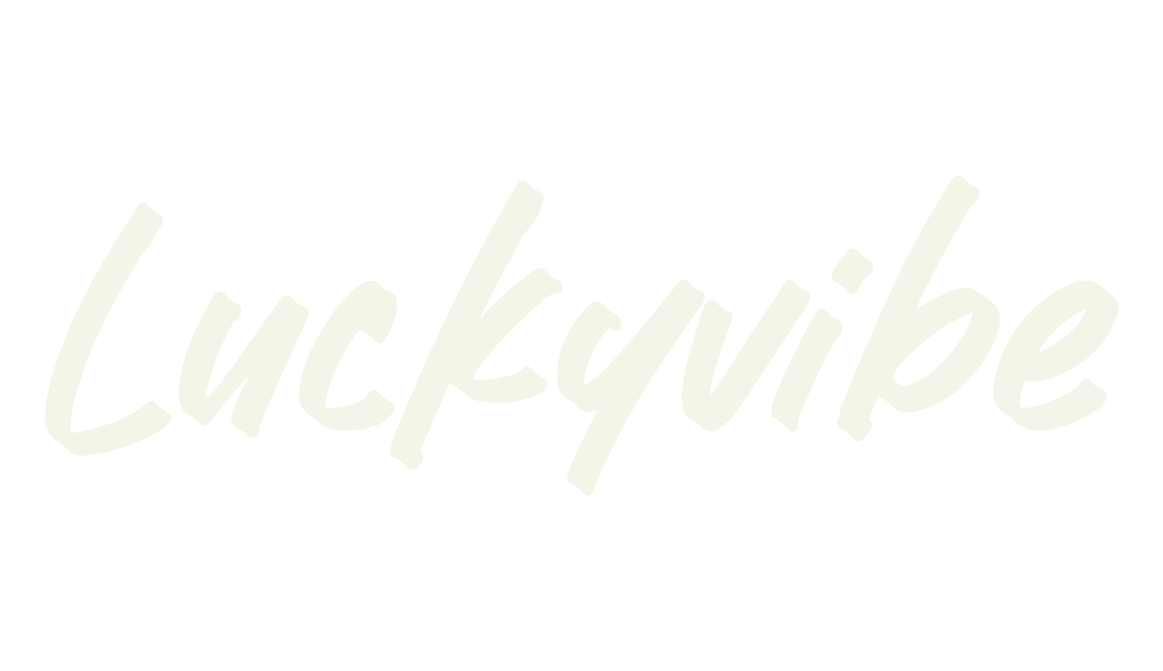 Luckyvibe, fashion sign font preview