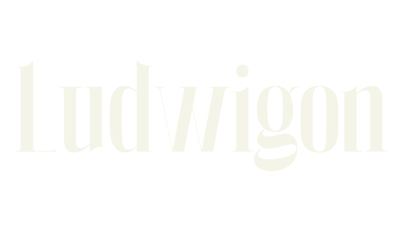 Ludwigon, luxury font preview