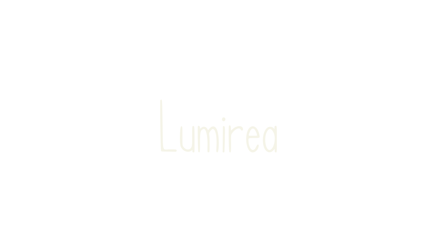 Lumirea, handwriting font preview