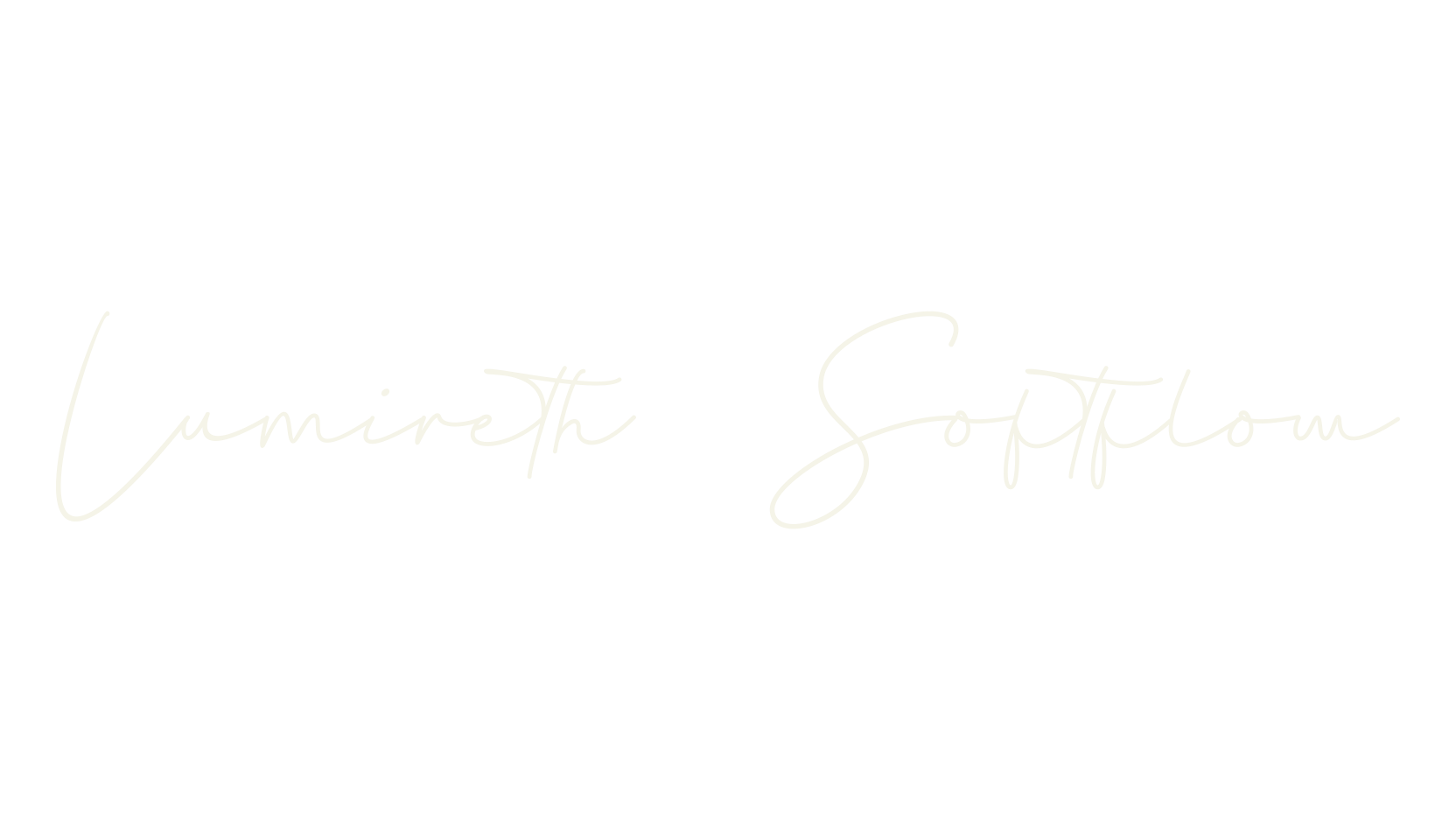 Lumireth Softflow, script font preview