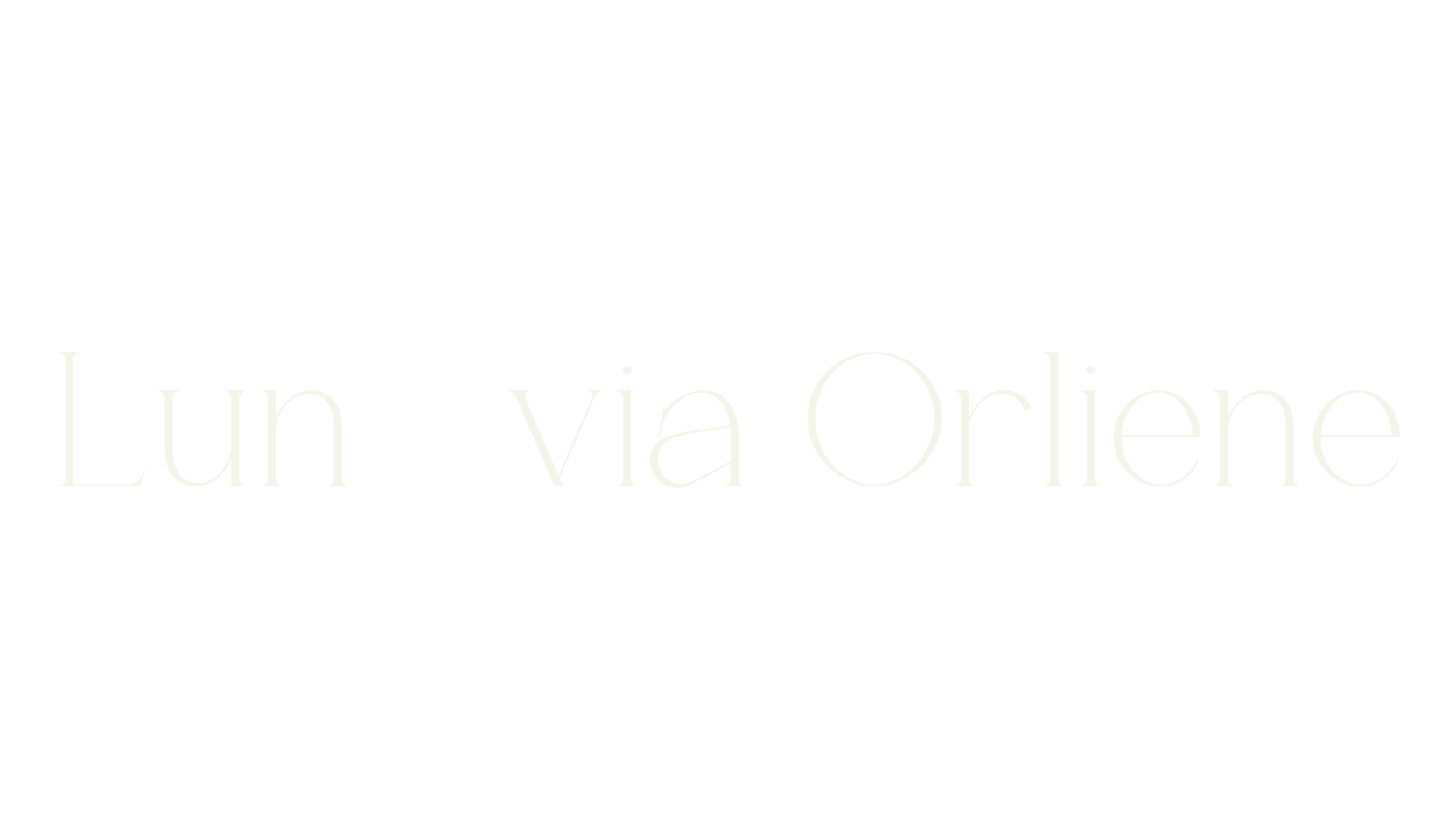 Lun évia Orliene, serif font preview
