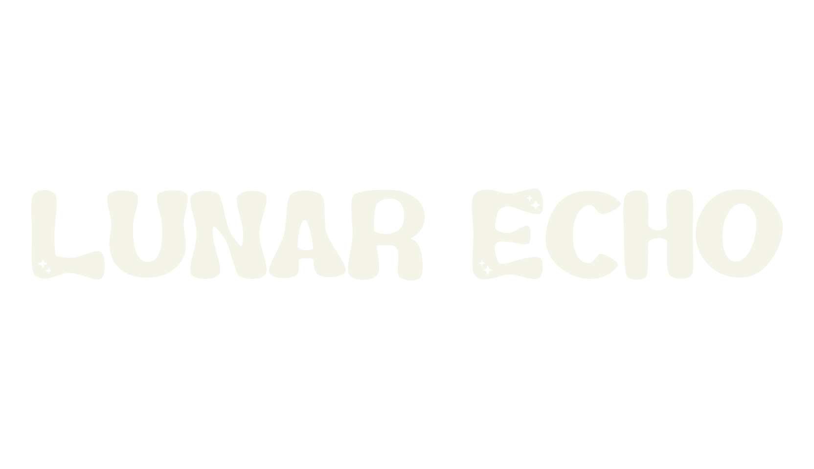 Lunar Echo, space font preview