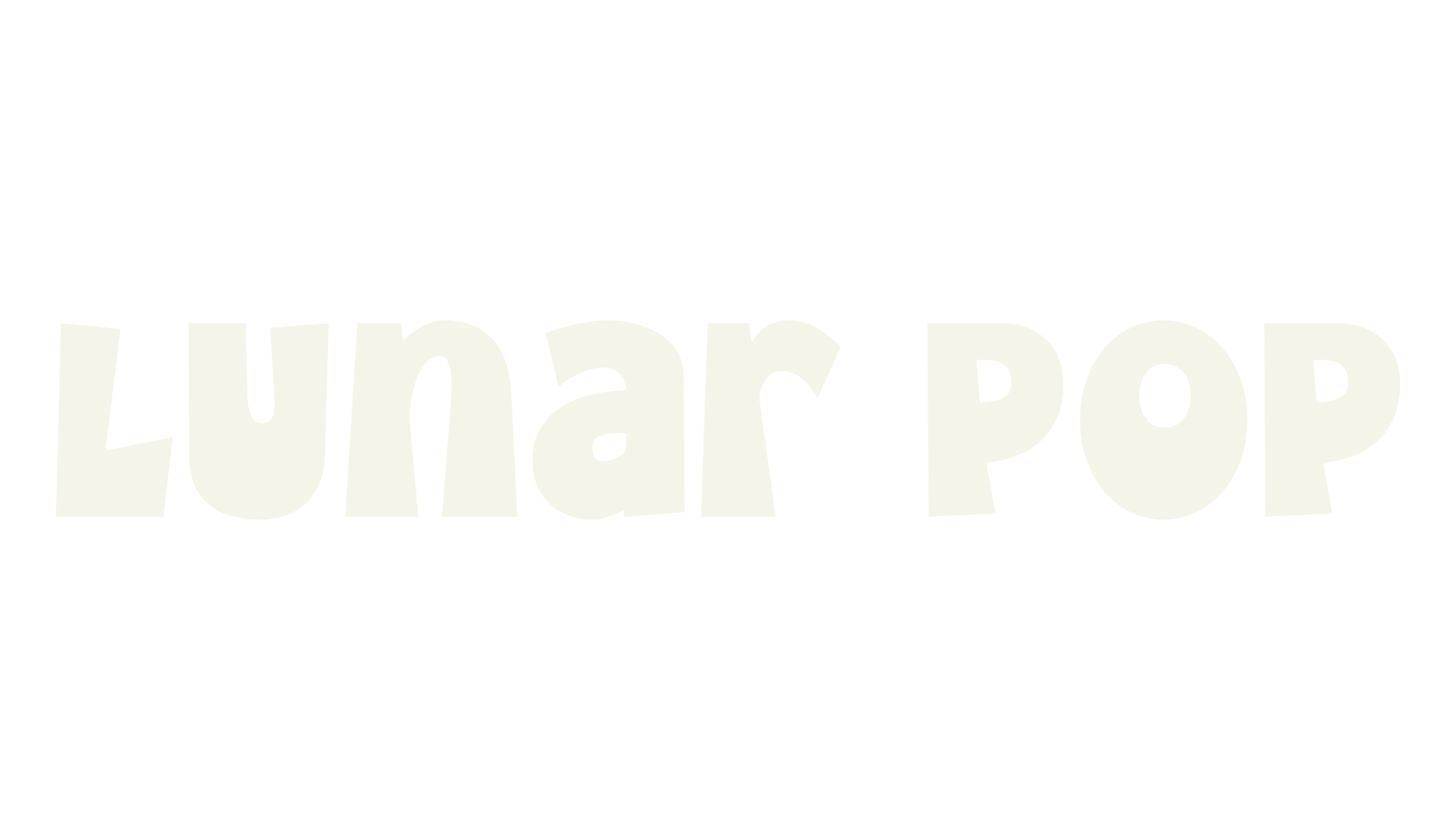Lunar Pop, fun font preview