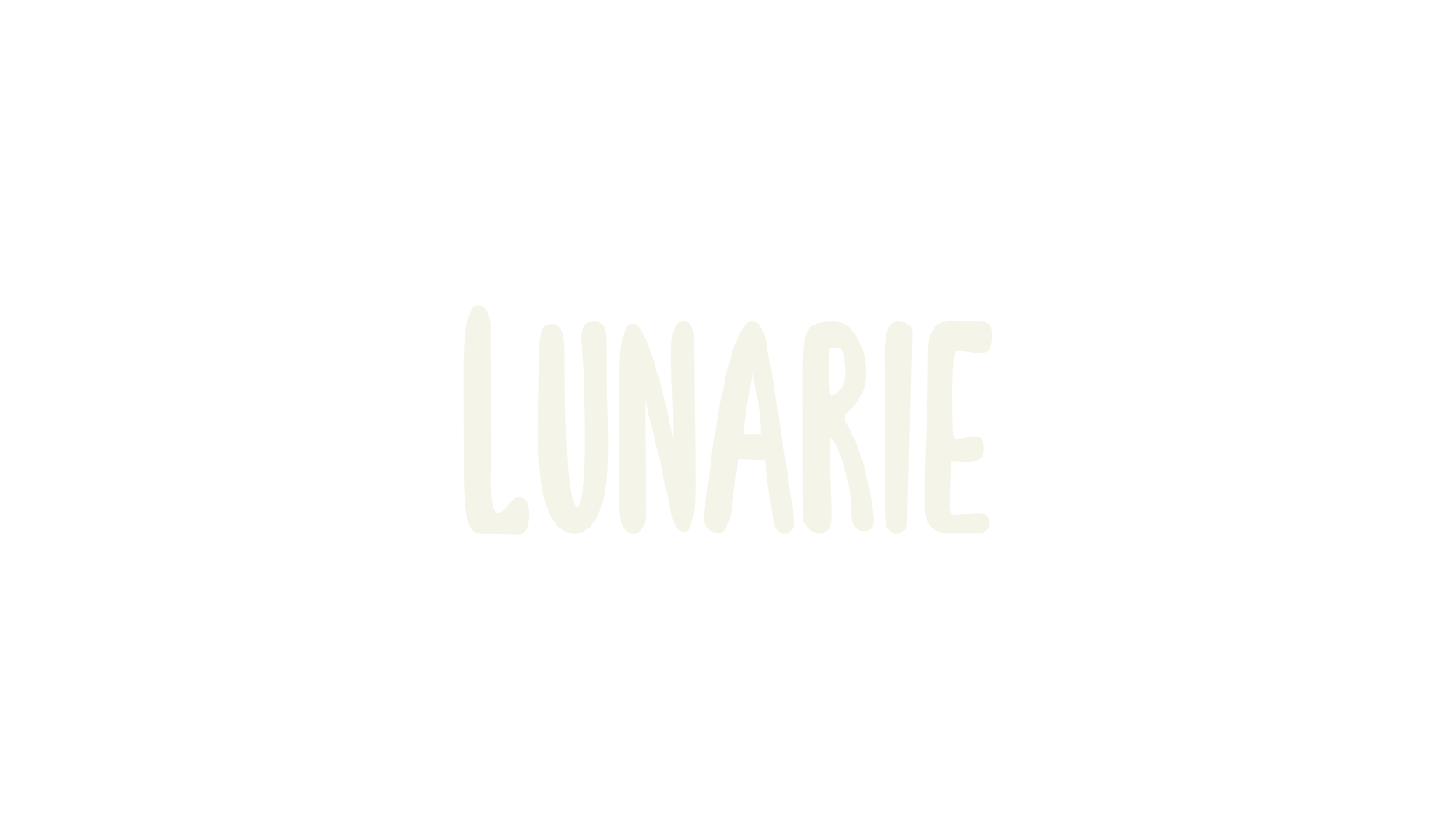 Lunarie, cute font preview