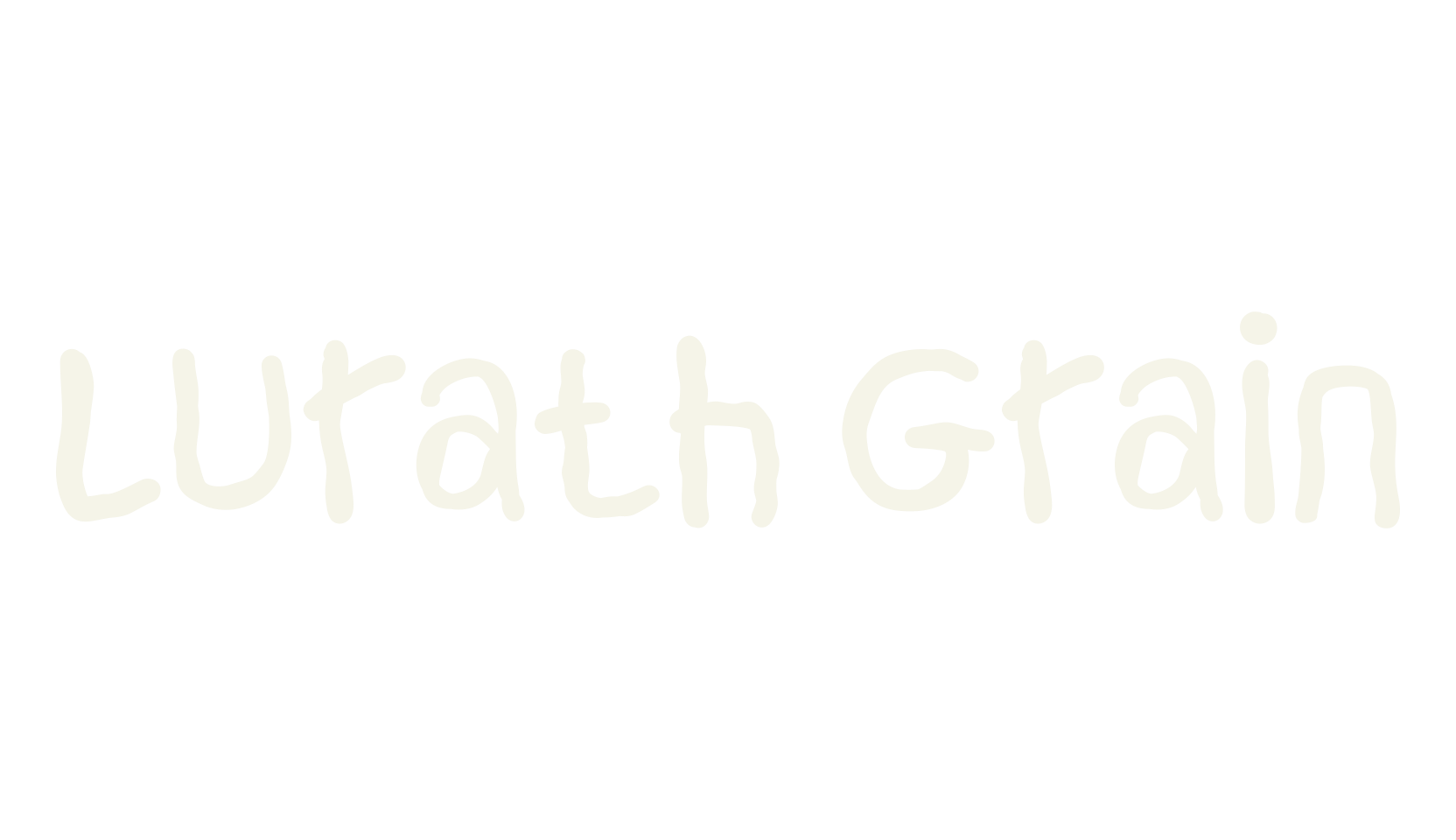 Lurath Grain, poster font preview