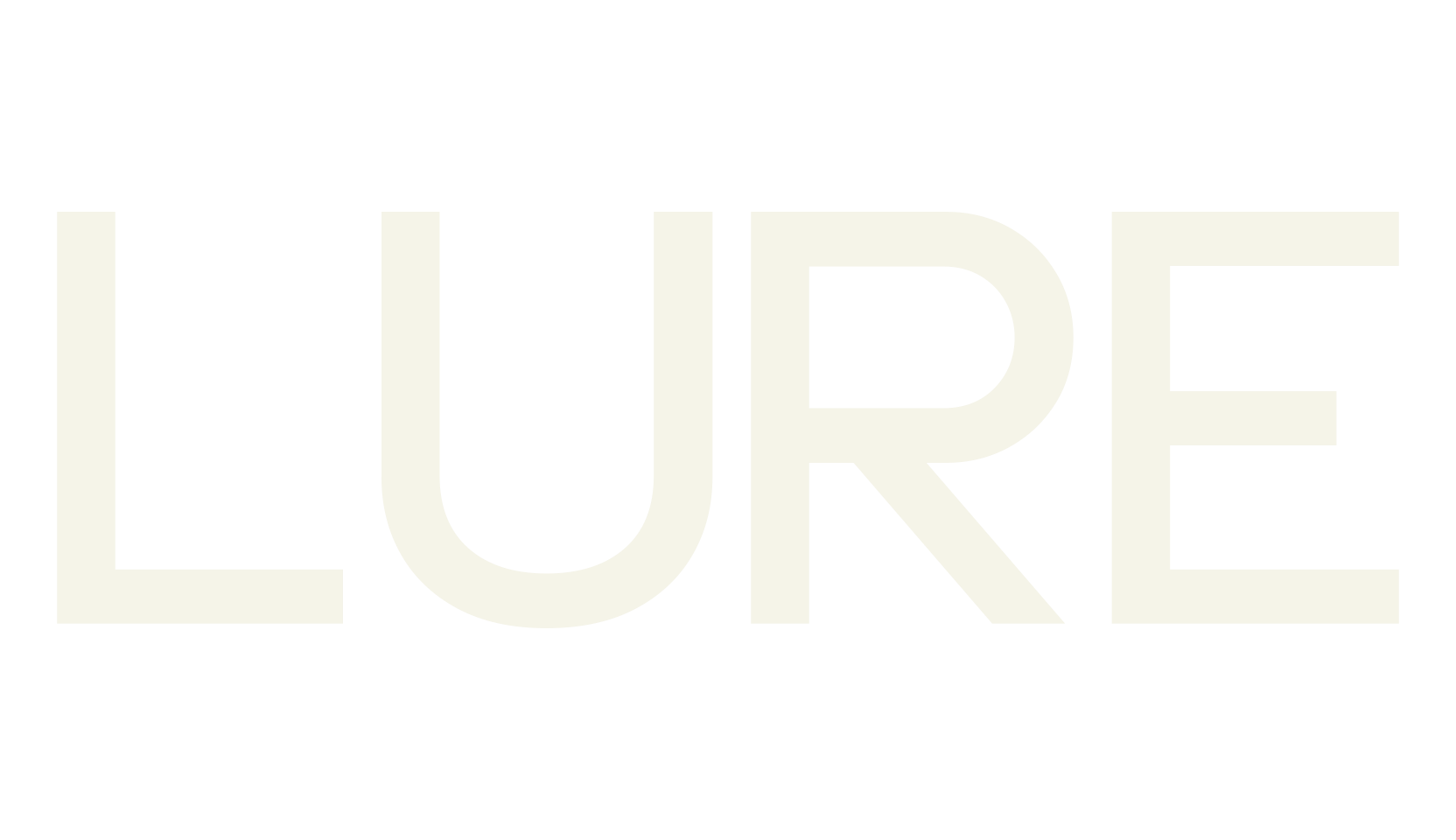 Lure, sans serif font preview