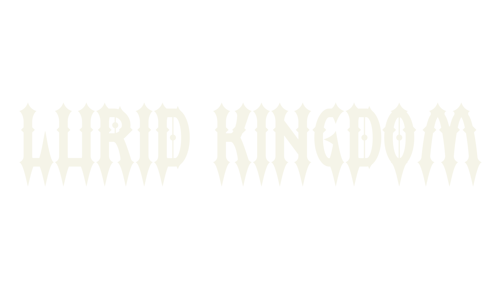 Lurid Kingdom, custom font preview
