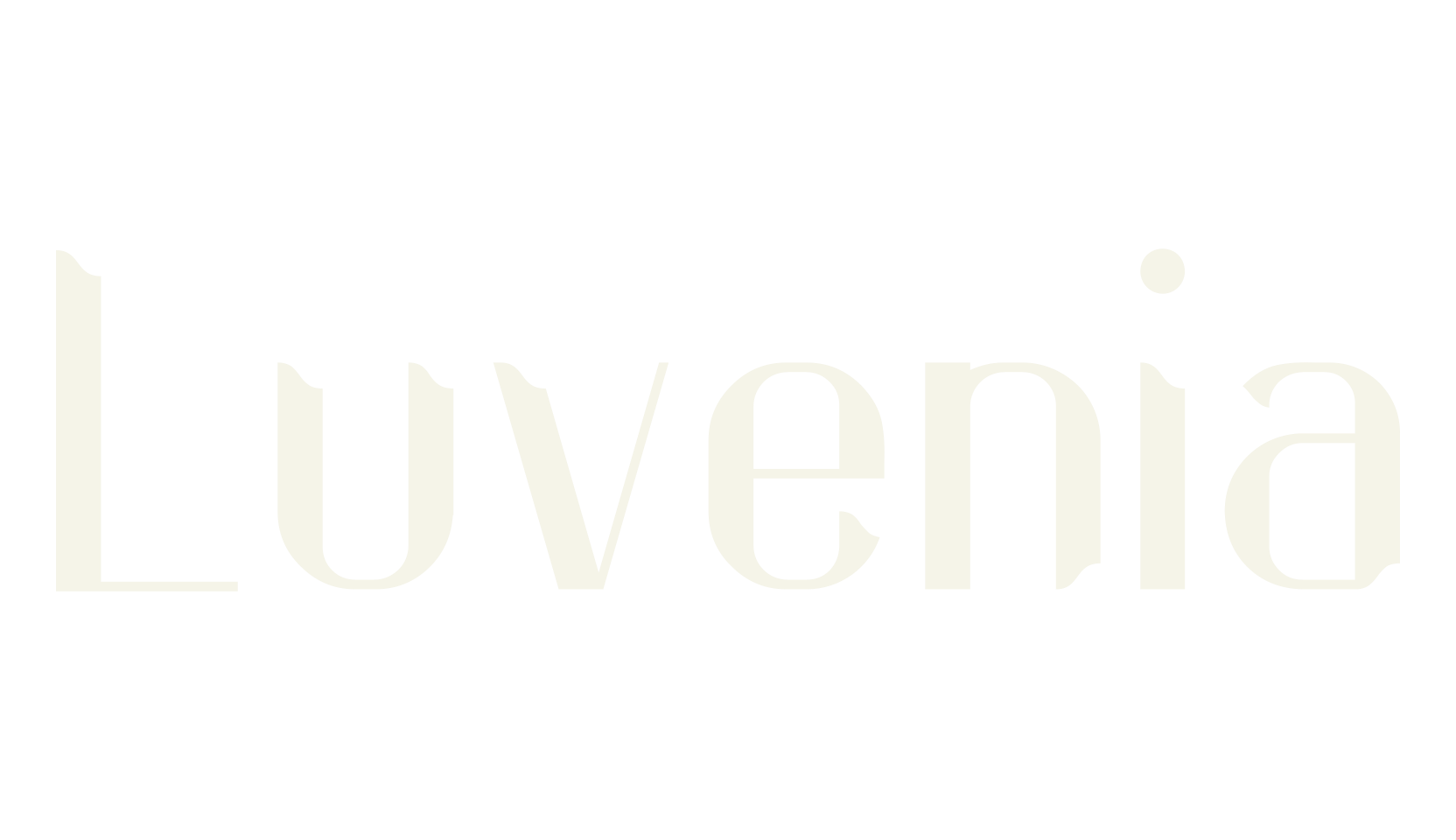 Luvenia, sans serif font preview