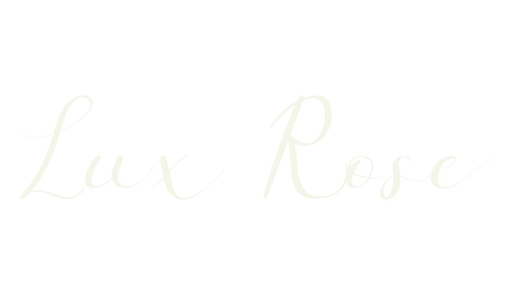Lux Rose, calligraphy font preview