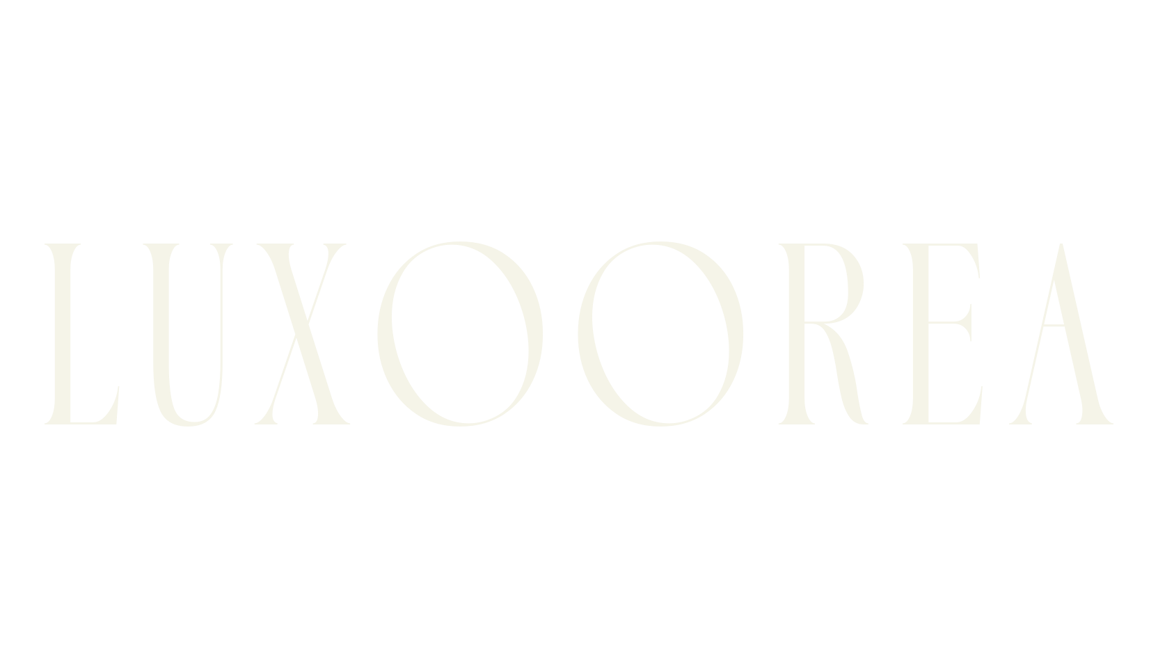 Luxoorea, serif font preview