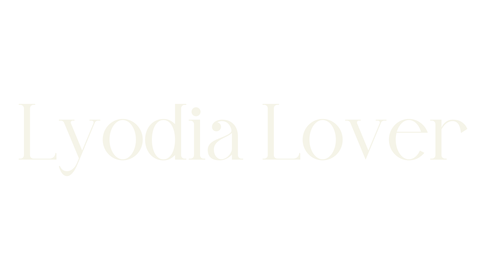 Lyodia Lover, cute font preview