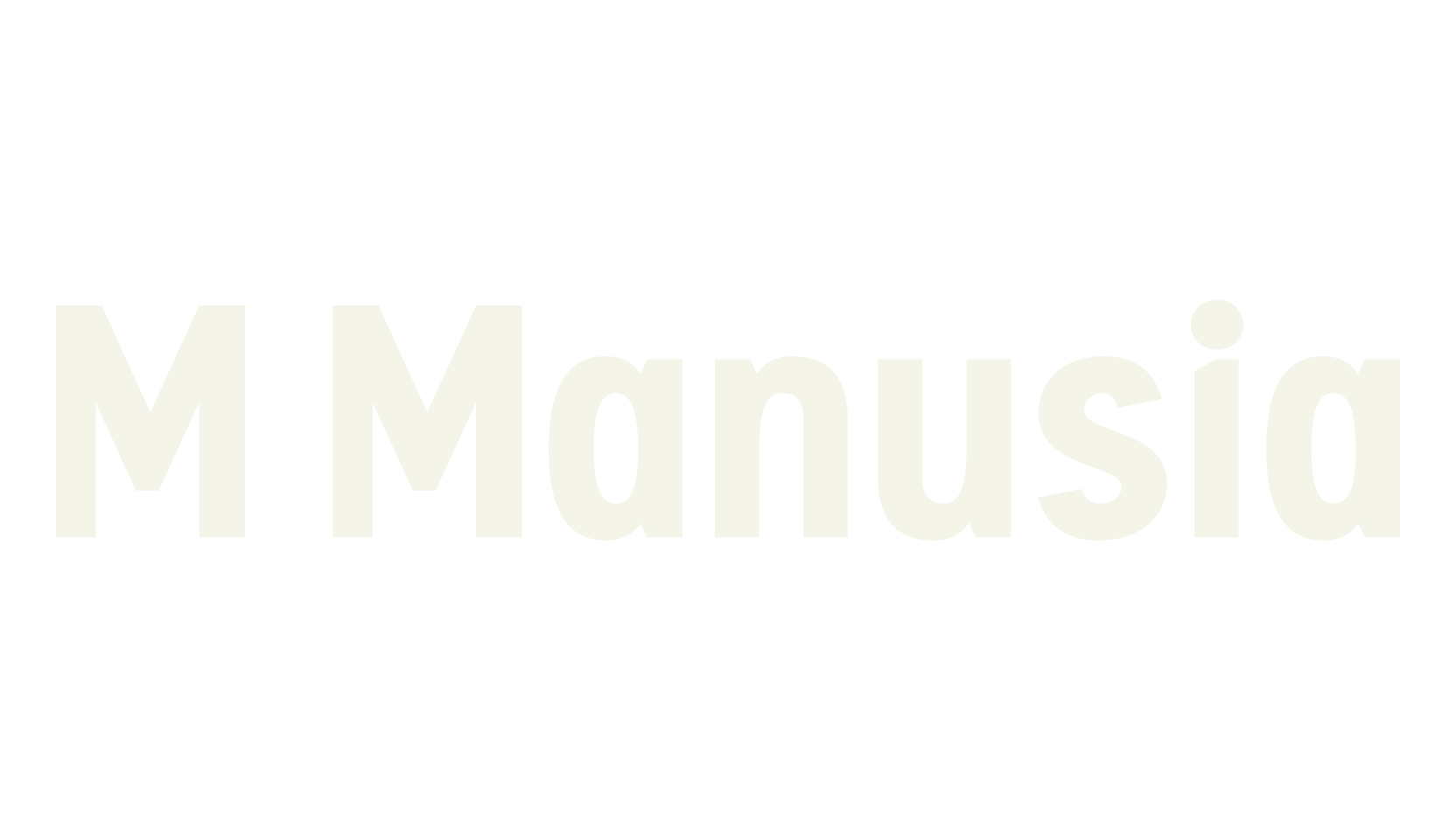 M Manusia, basic font preview