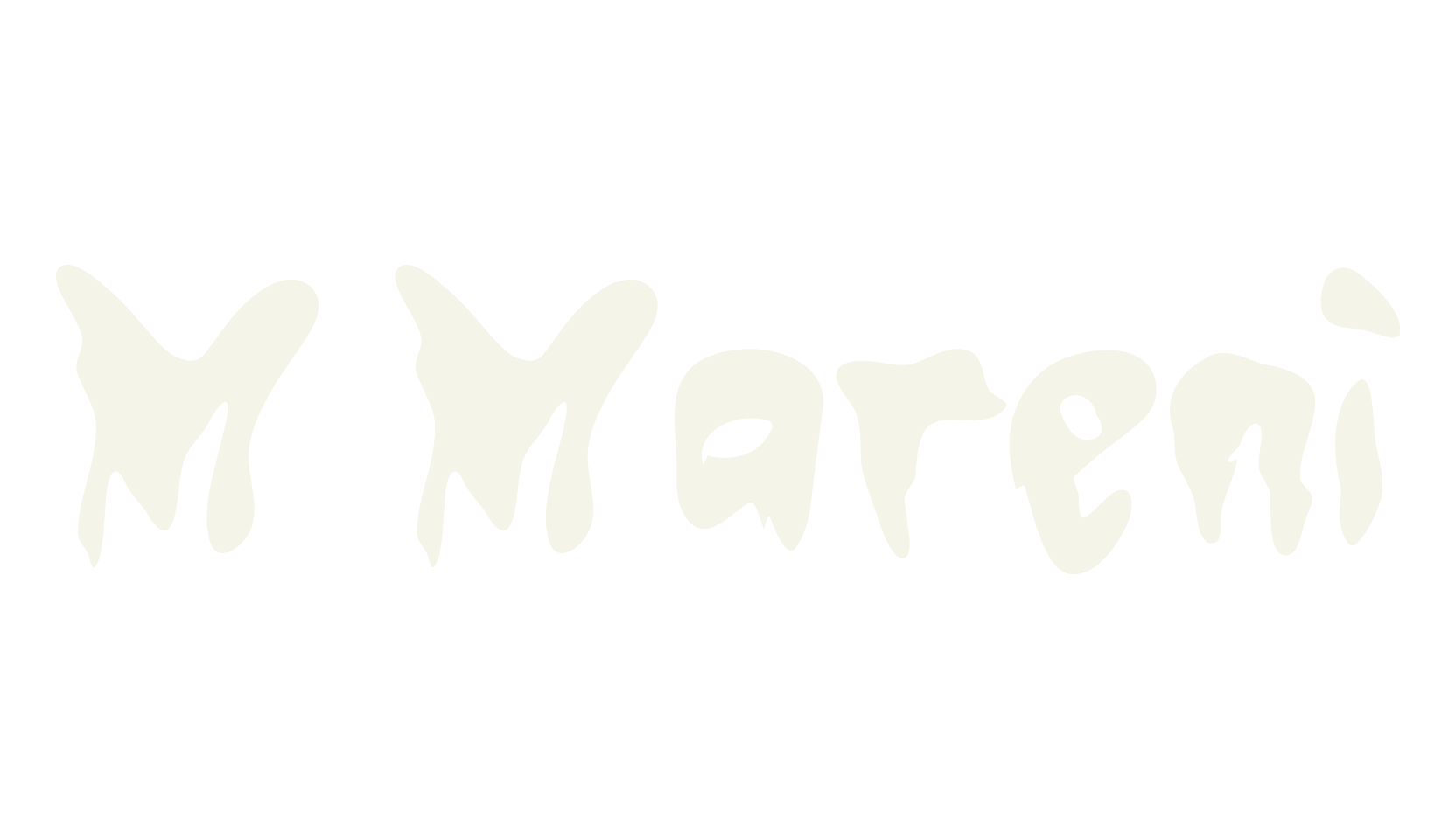 M Mareni, blood font preview