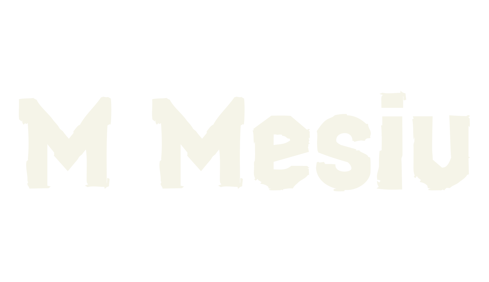 M Mesiu, war font preview