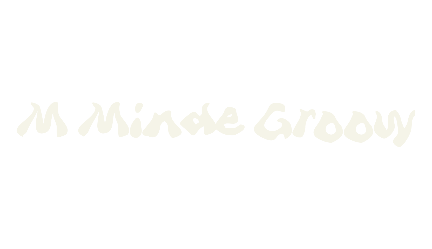 M Minde Groovy, cool font preview