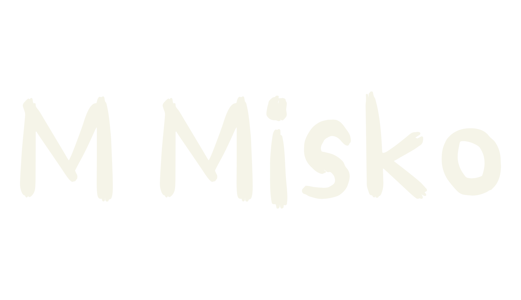 M Misko, cool font preview