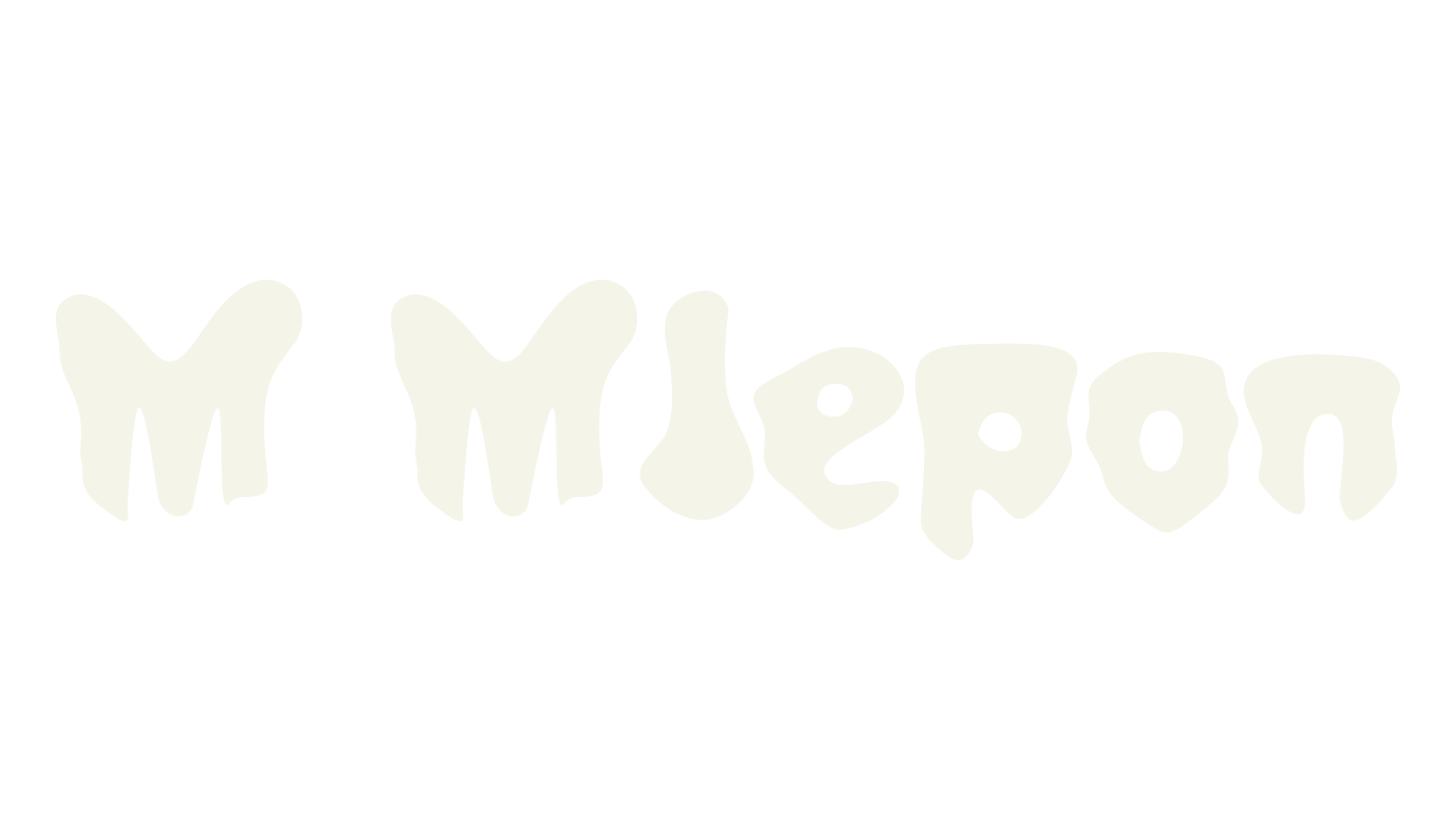 M Mlepon, bold font preview