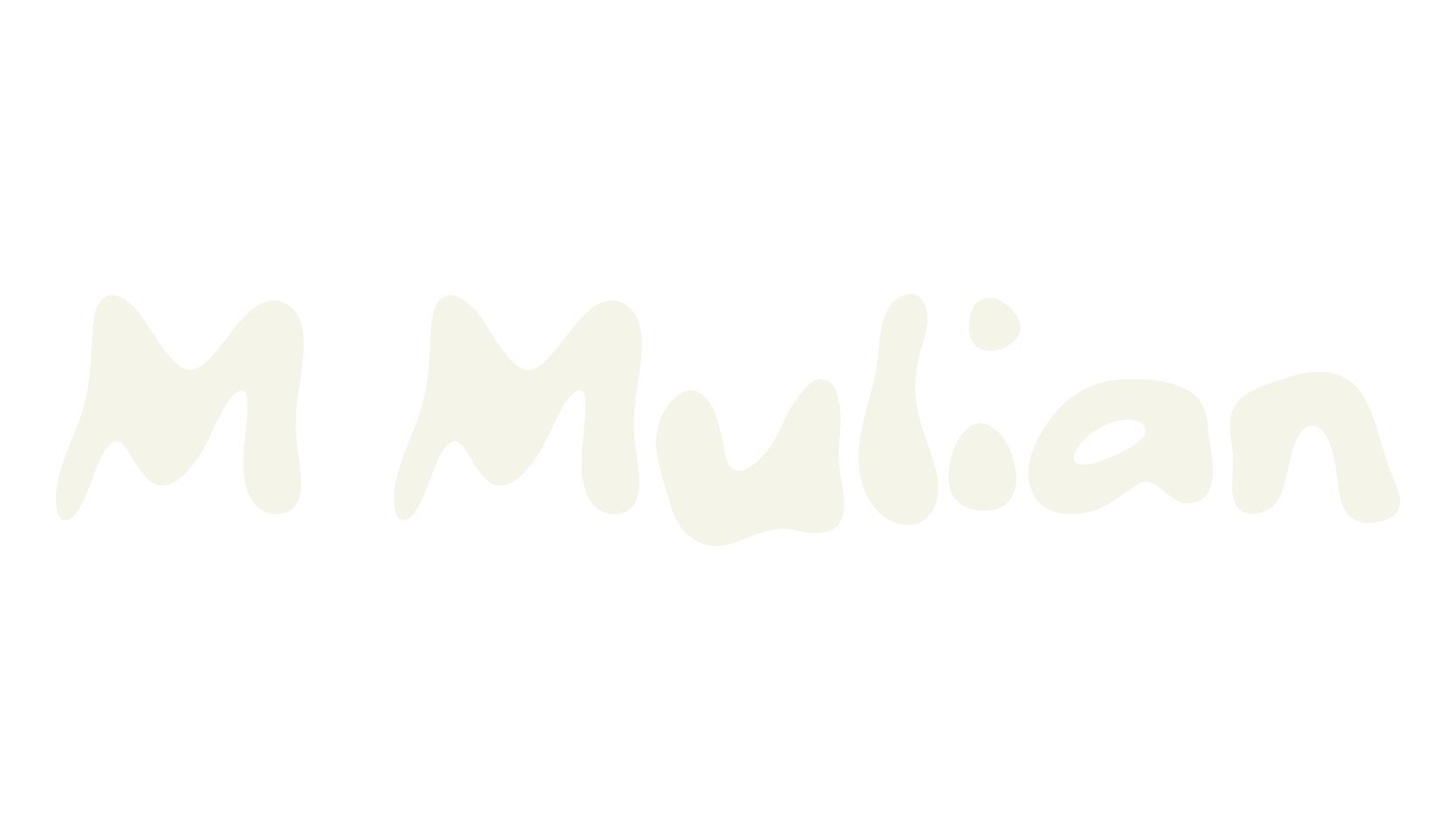 M Mulian, balloon font preview