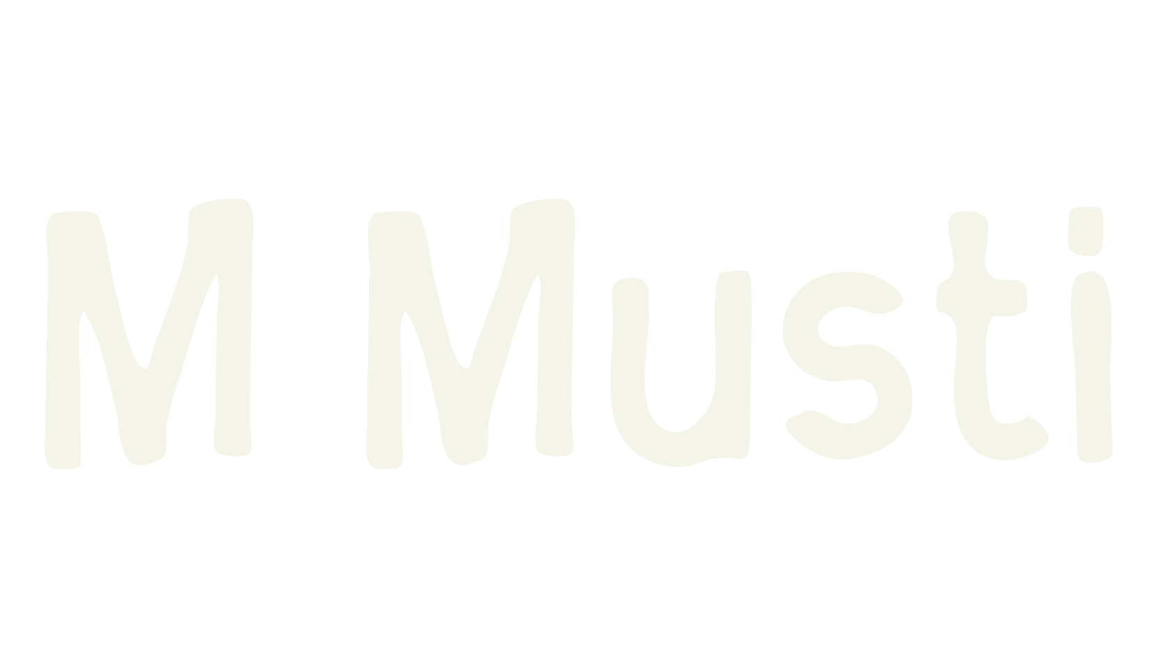 M Musti, basic font preview