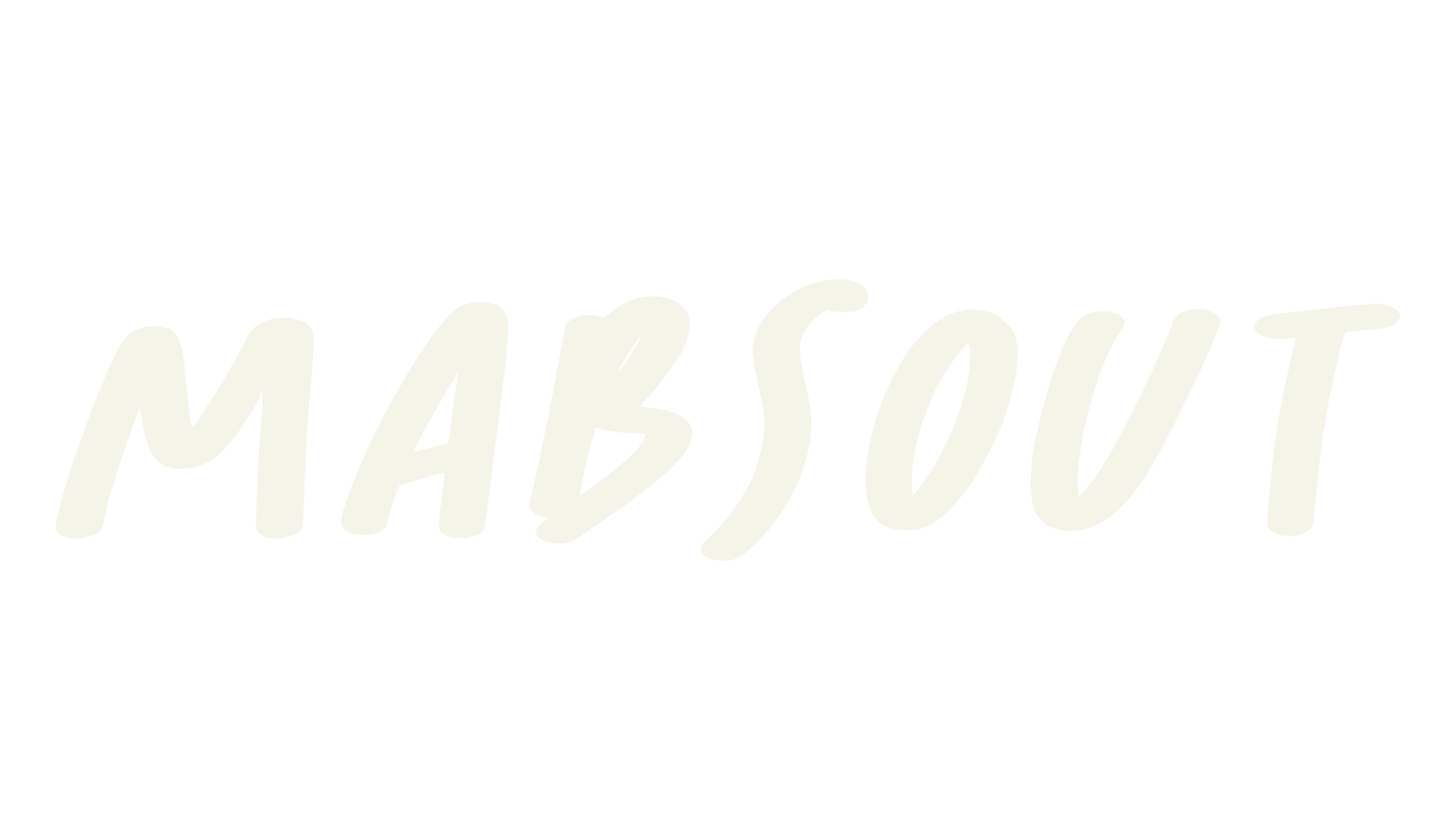 Mabsout, handwriting font preview