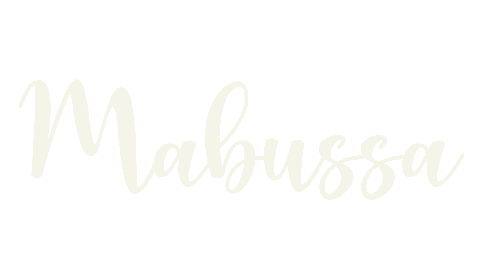 Mabussa, calligraphy font preview