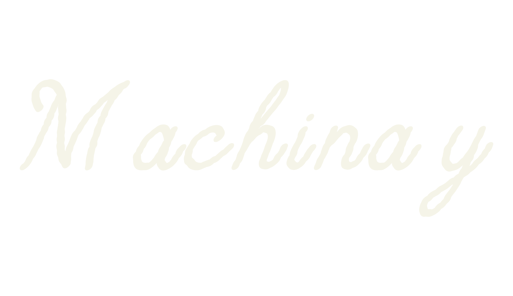 Machinay, cool font preview