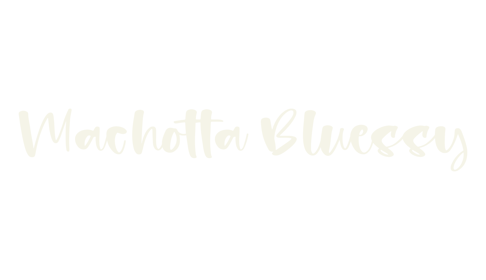 Machotta Bluessy, script font preview
