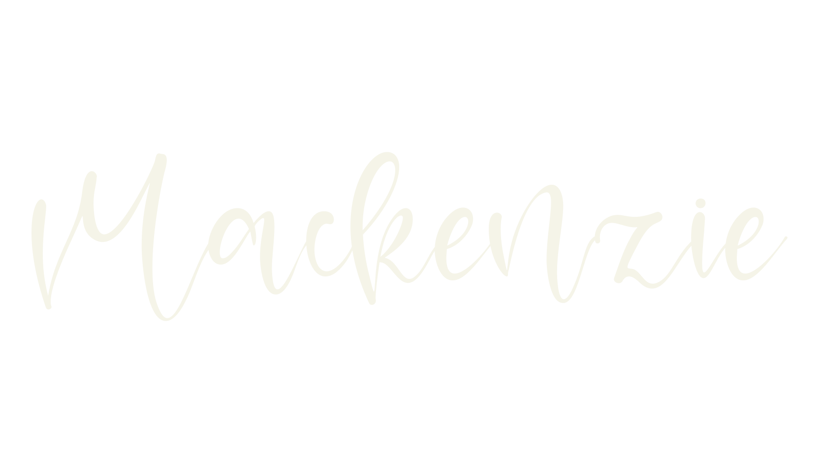 Mackenzie, calligraphy font preview