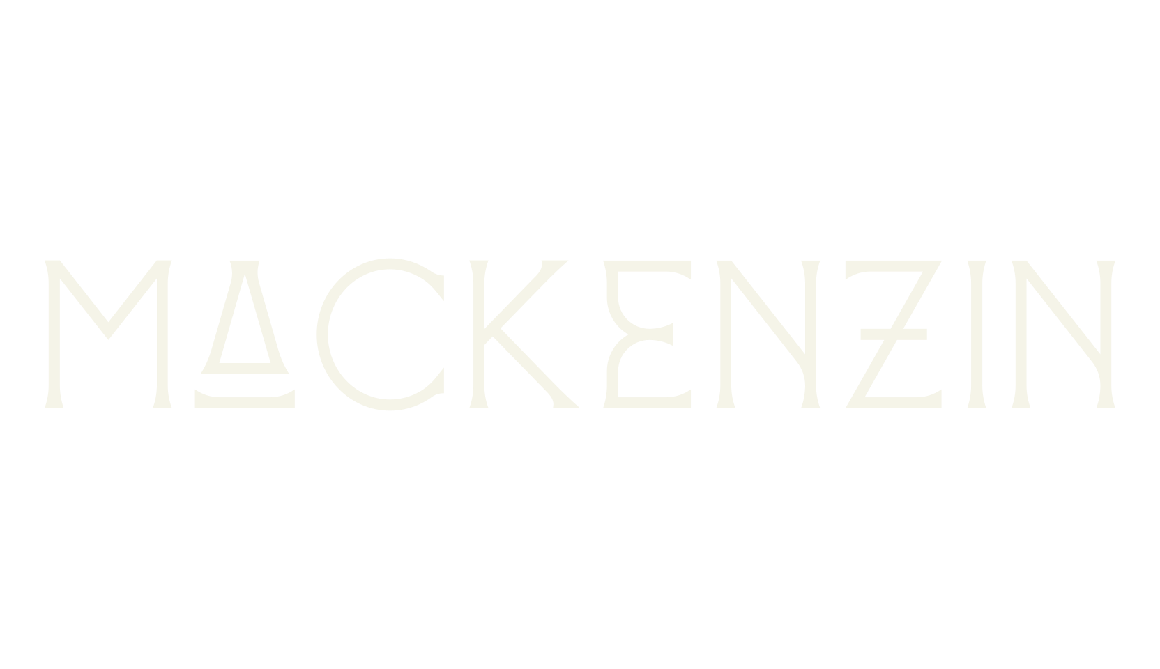 Mackenzin, serif font preview