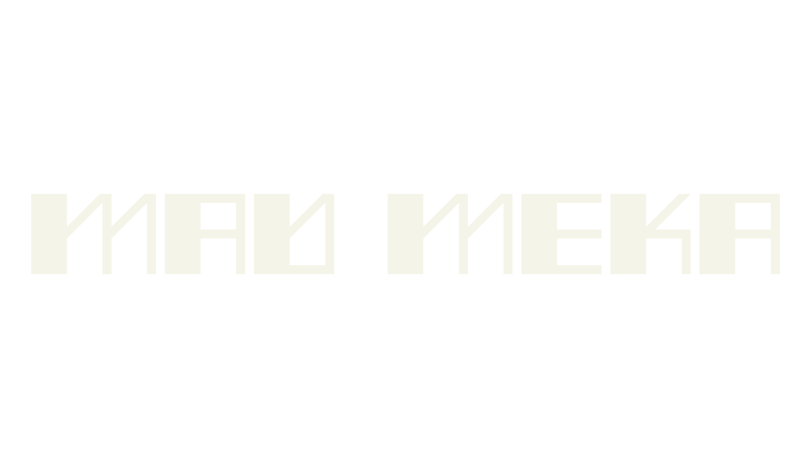 Mad Meka, display market font preview