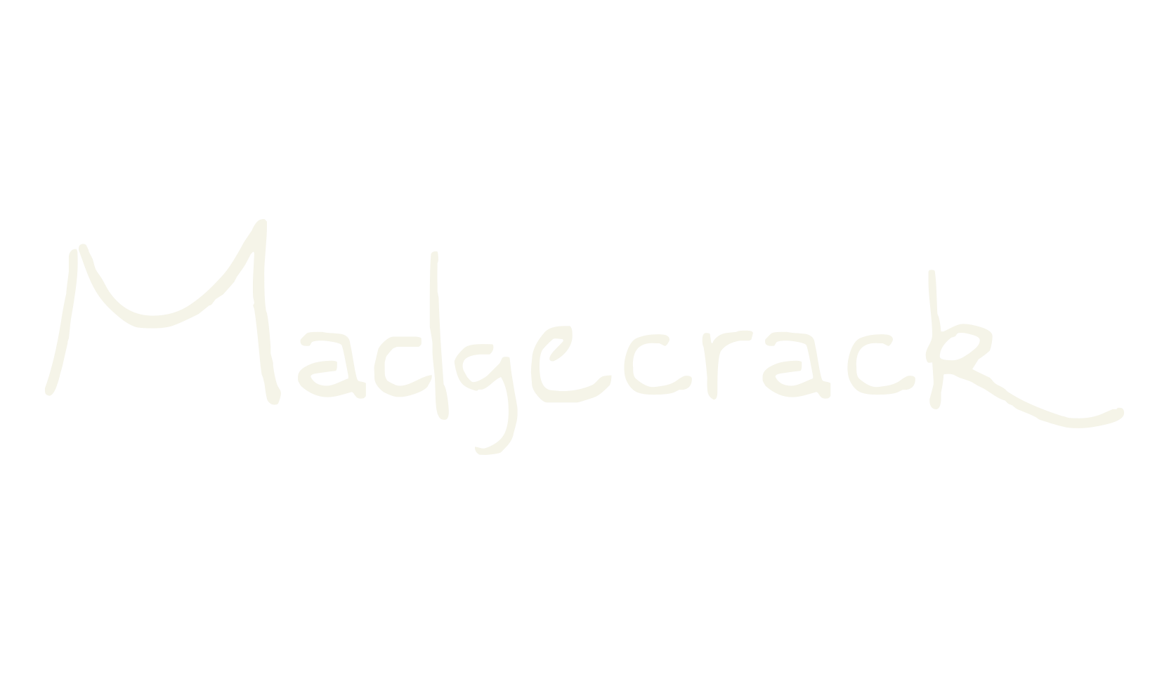 Madgecrack, handwriting font preview