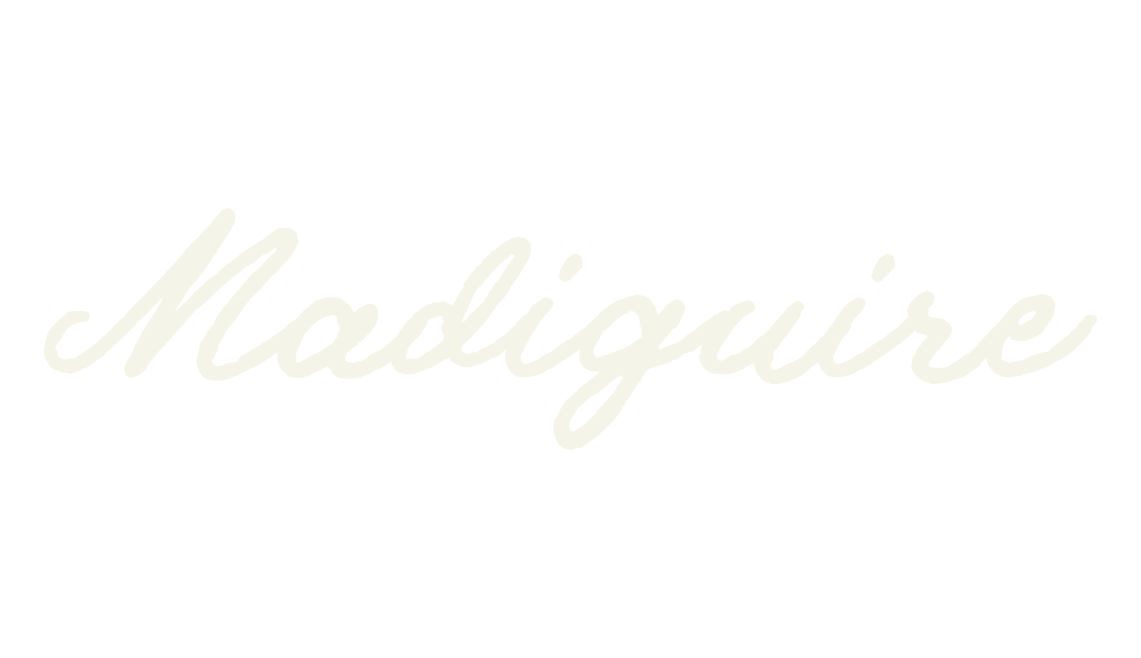 Madiguire, handwriting font preview