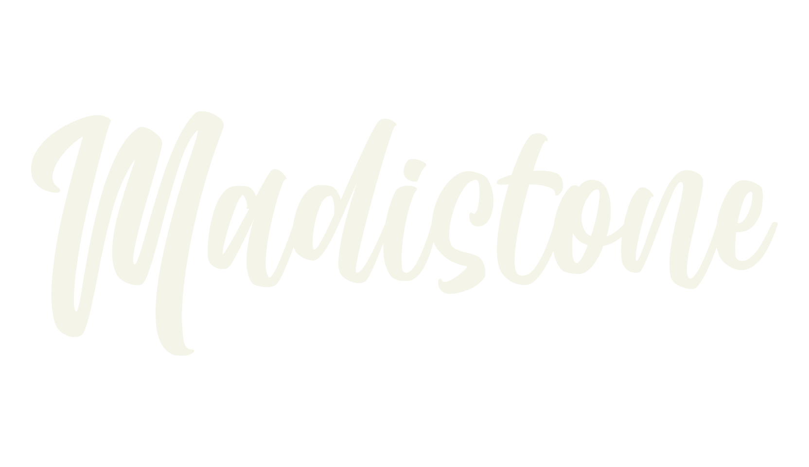 Madistone, calligraphy font preview