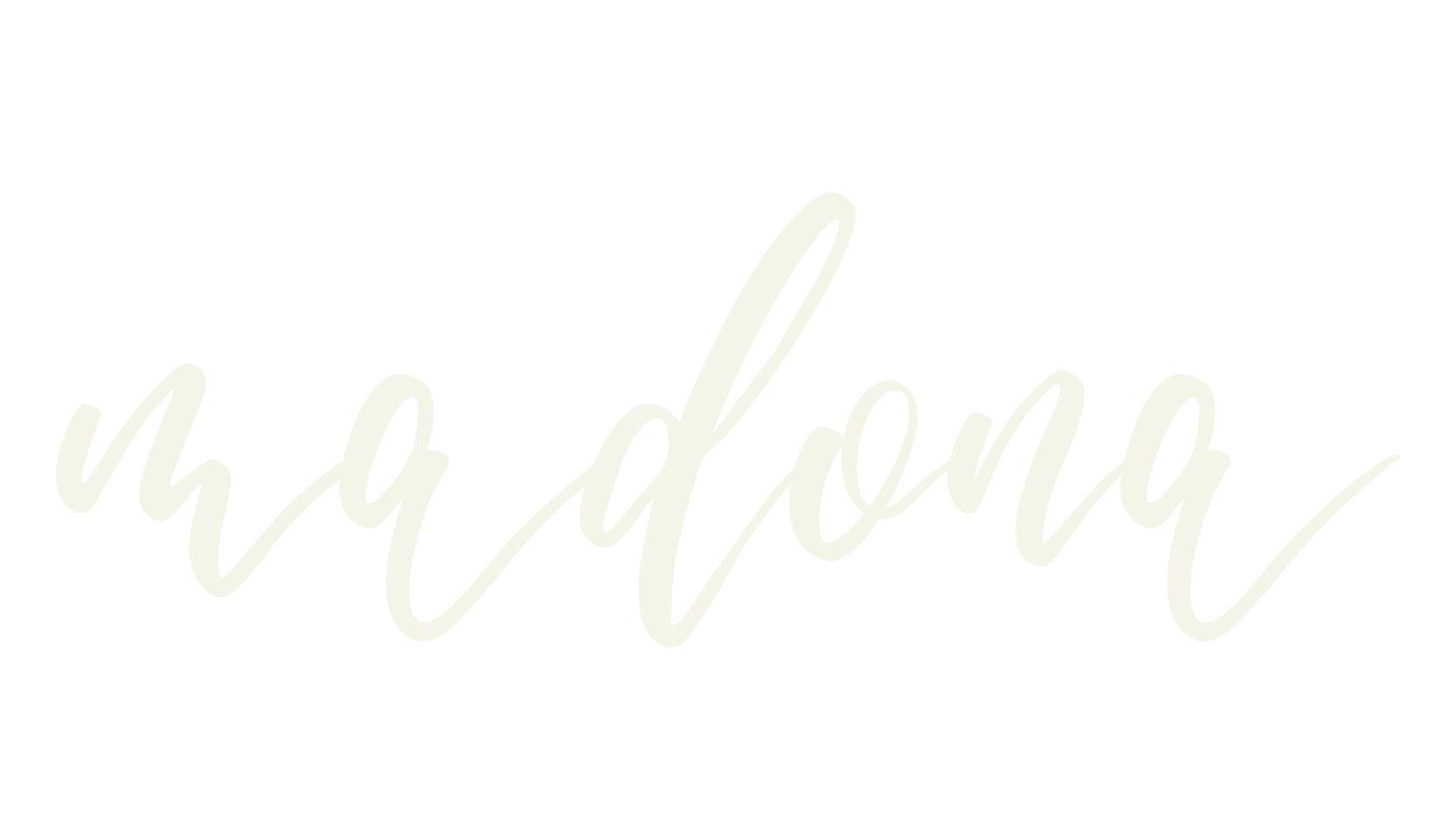 madona, girly font preview